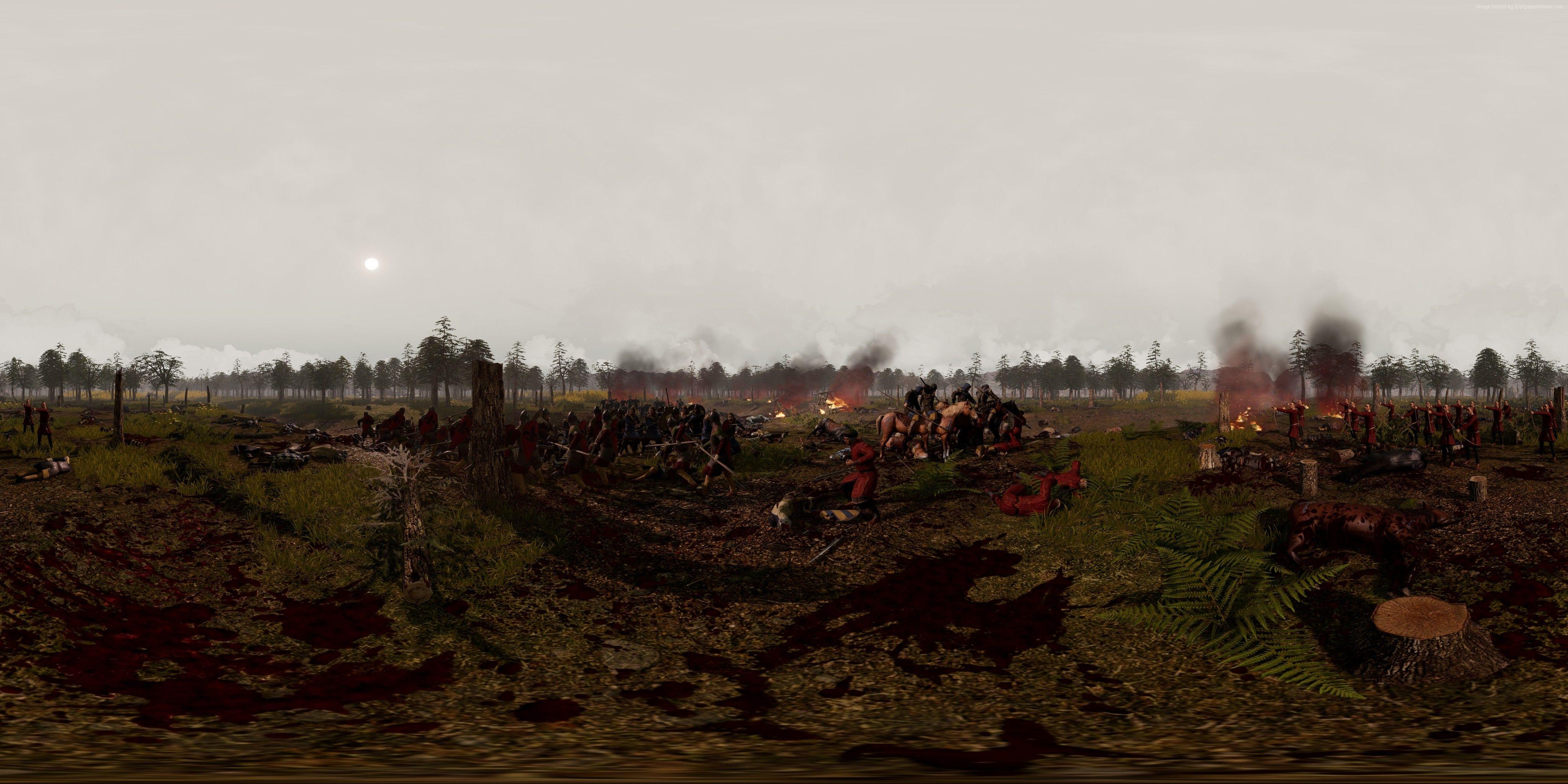 Wallpaper Ancestors Legacy, screenshot, 4K, Games