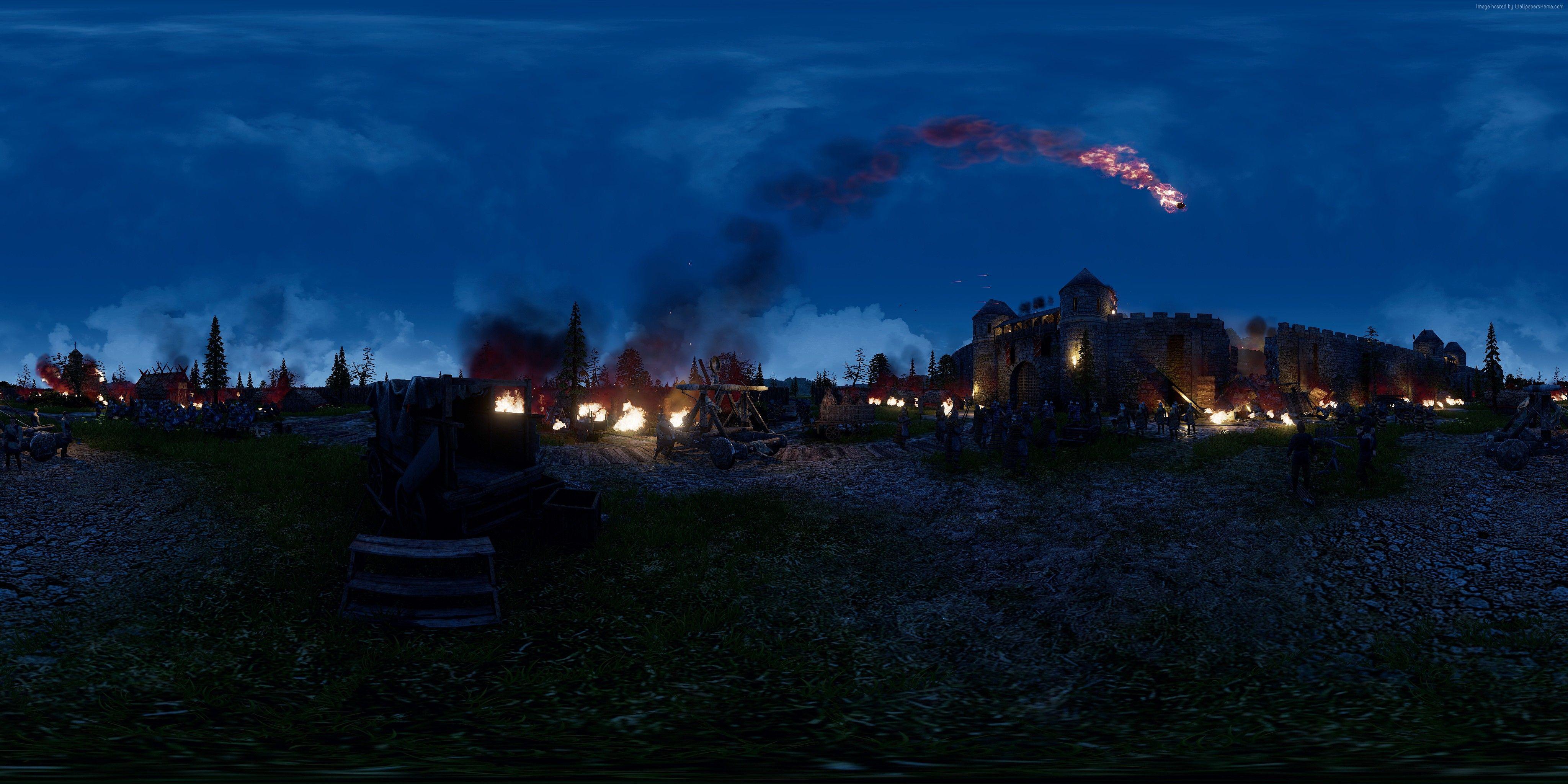 Wallpaper Ancestors Legacy, screenshot, 4K, Games