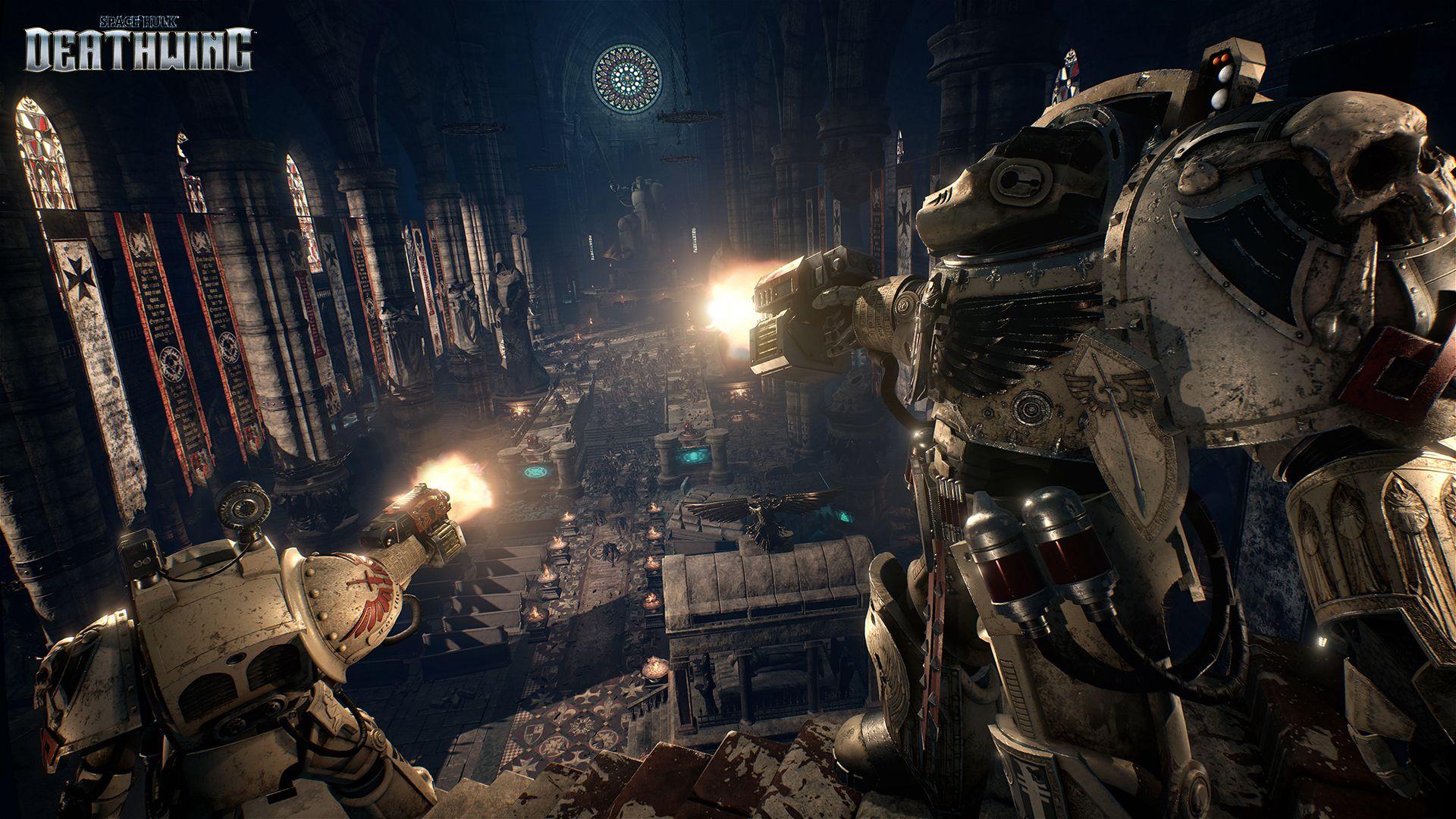 Here's Your First Look at Space Hulk: Deathwing Gameplay