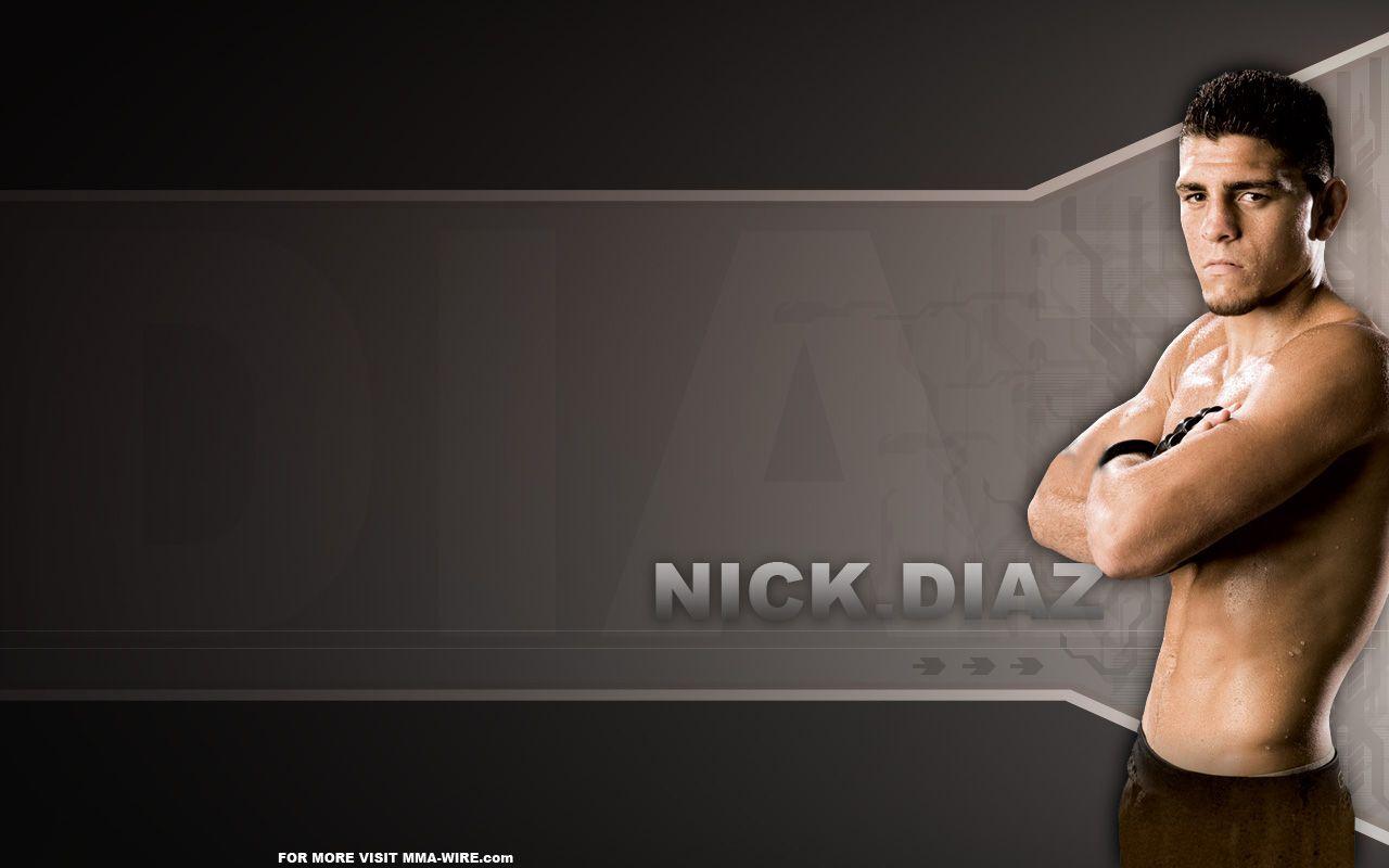 Nick Diaz Desktop Wallpaper Background. MMA Fight Girls Wallpaper