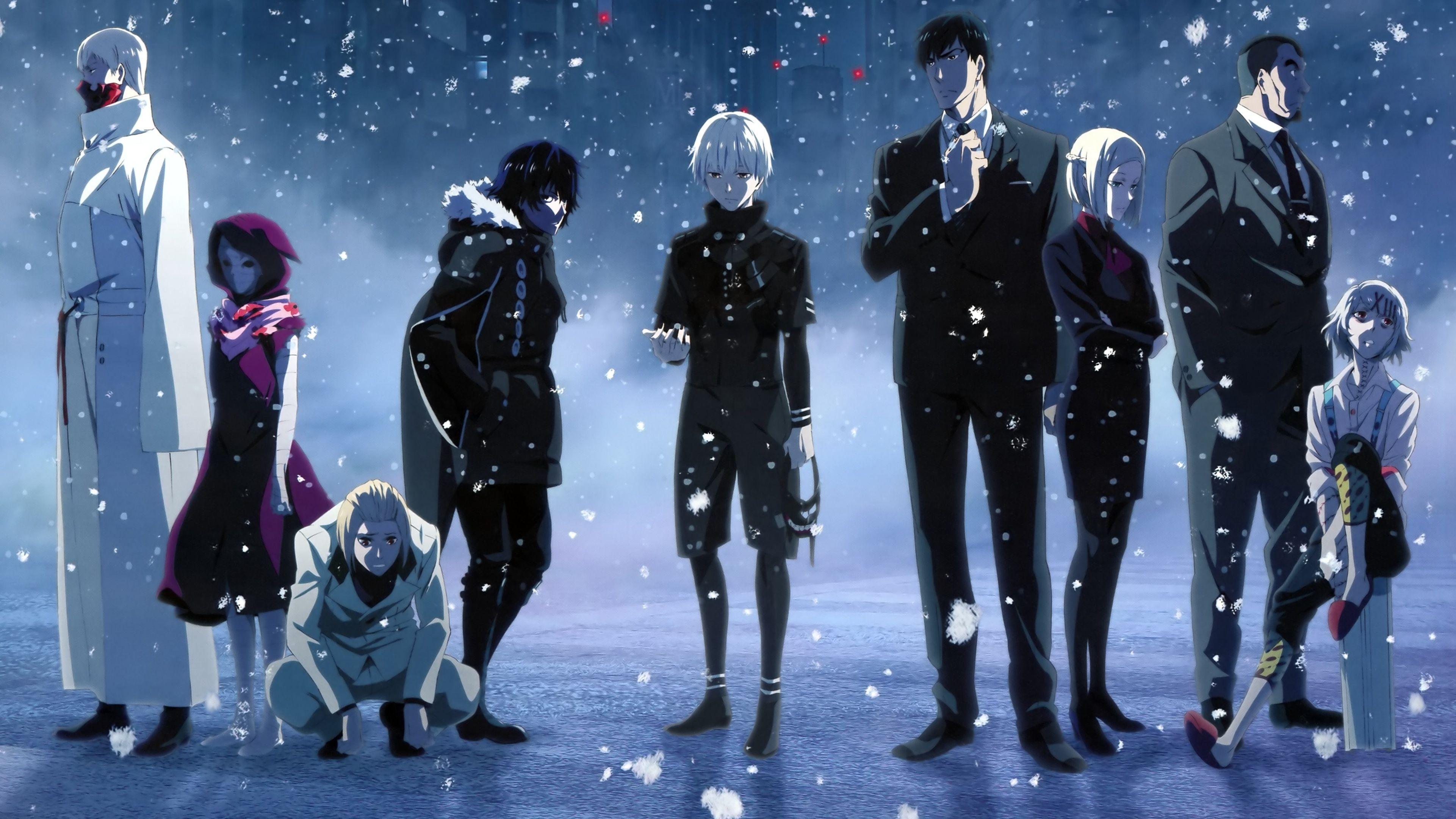 Tokyo Ghoul characters 4K Ultra HD wallpapers