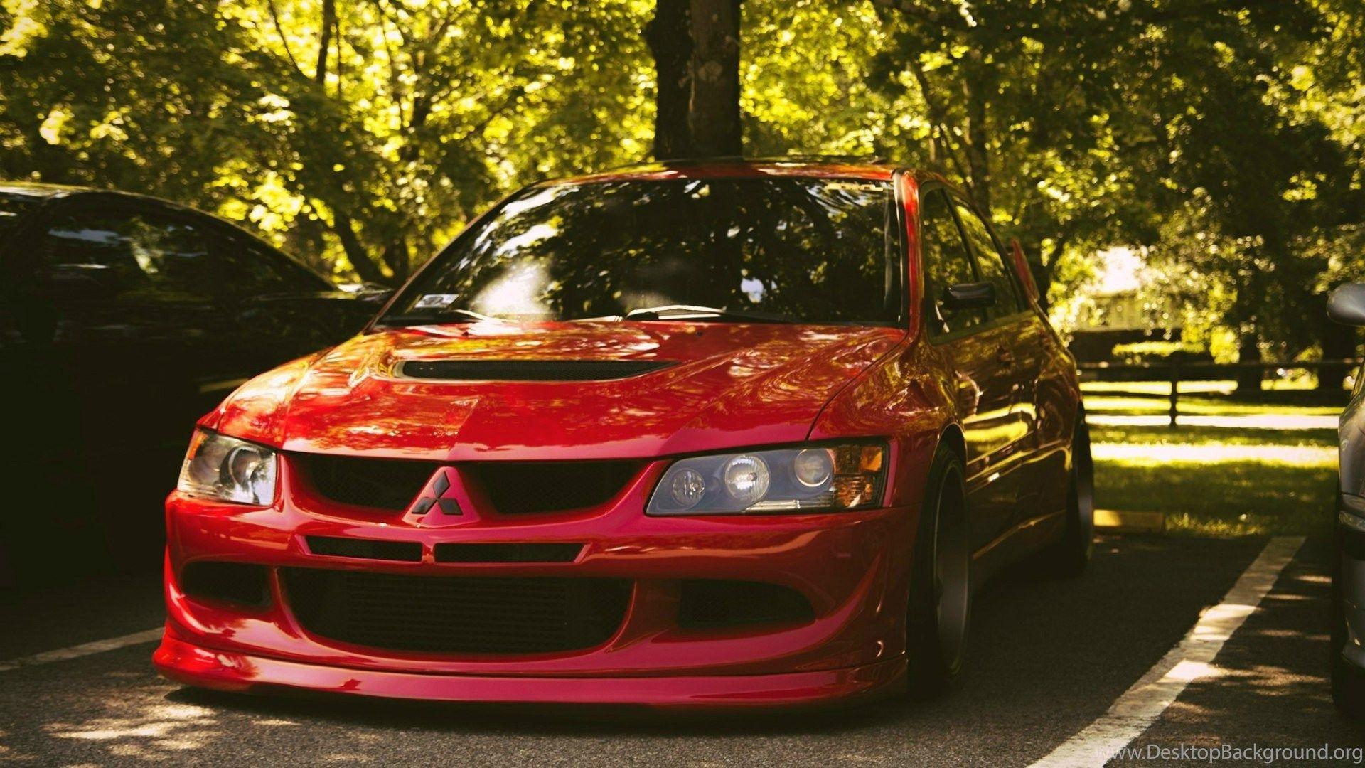 Red Mitsubishi Lancer Evolution IX Wallpaper And Image. Desktop