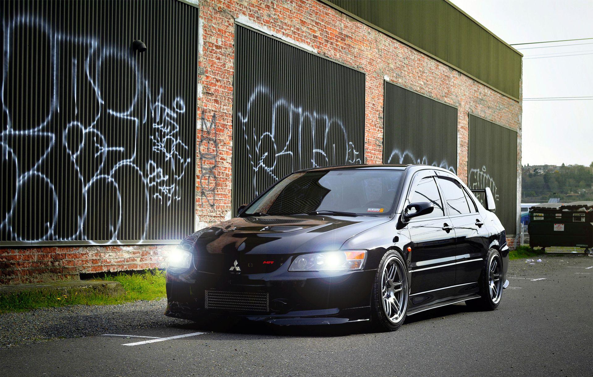 Mitsubishi Evolution IX Full HD Wallpaper