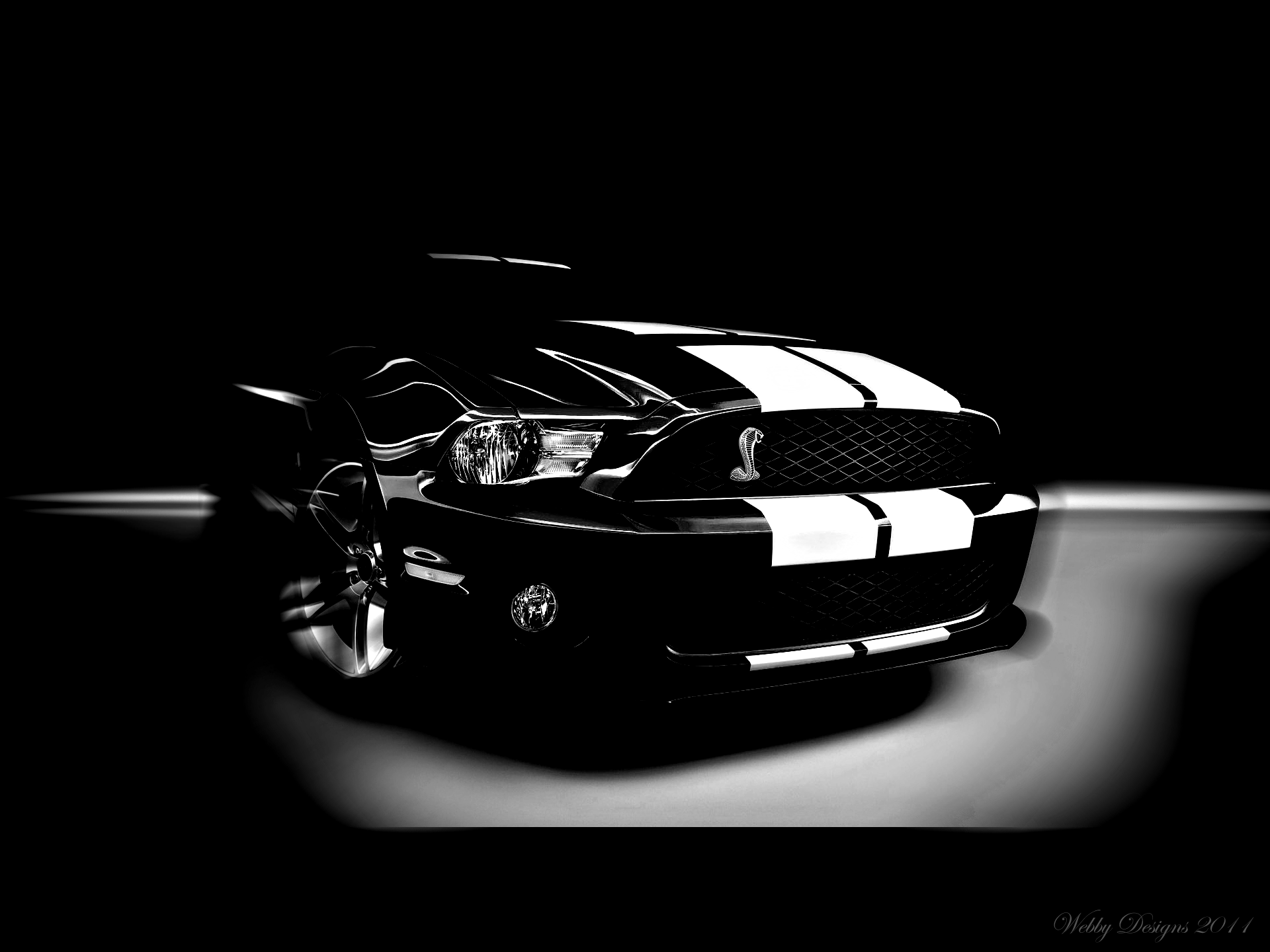 Shelby GT500 Black By Webby B
