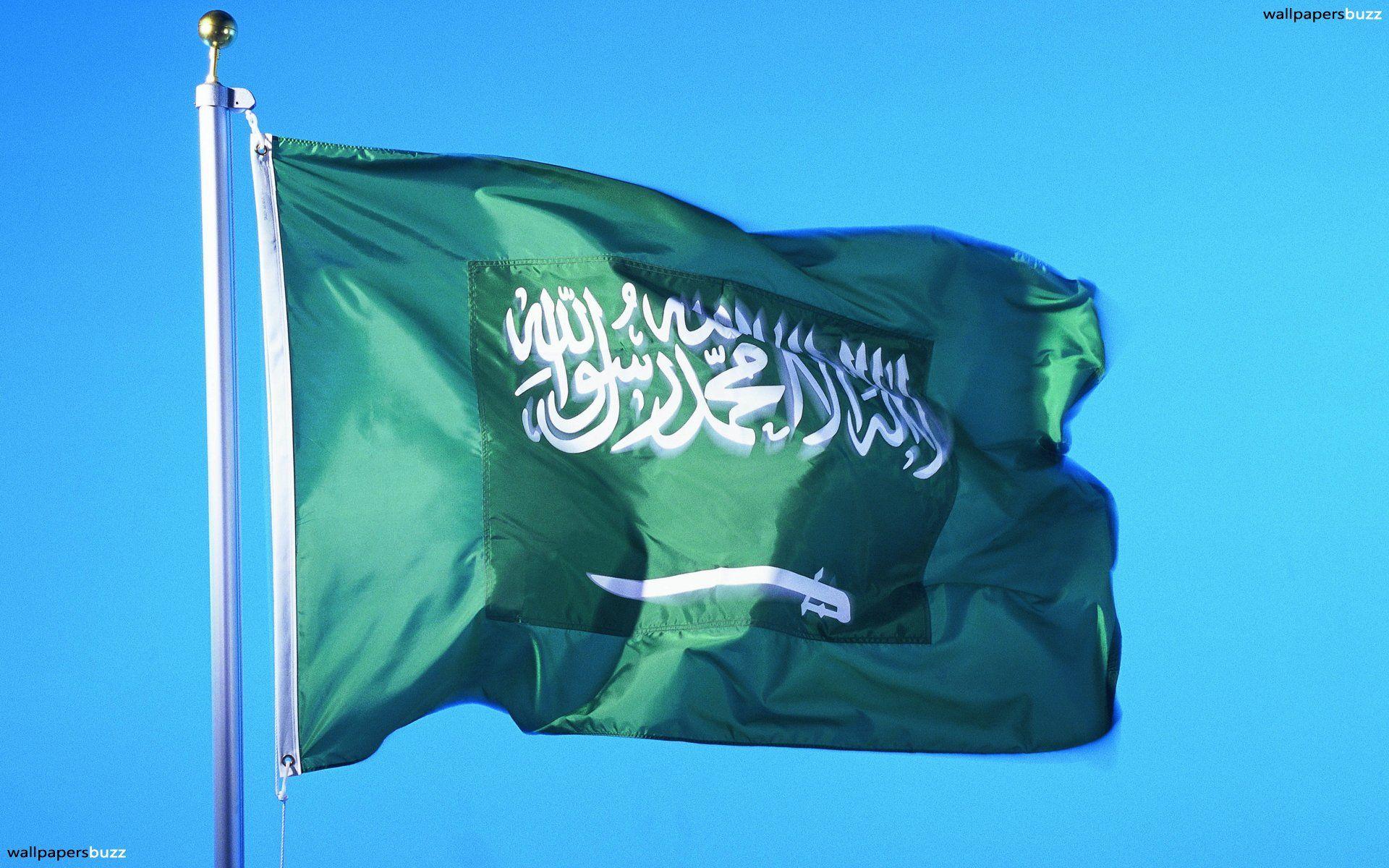 The flag of Saudi Arabia HD Wallpaper