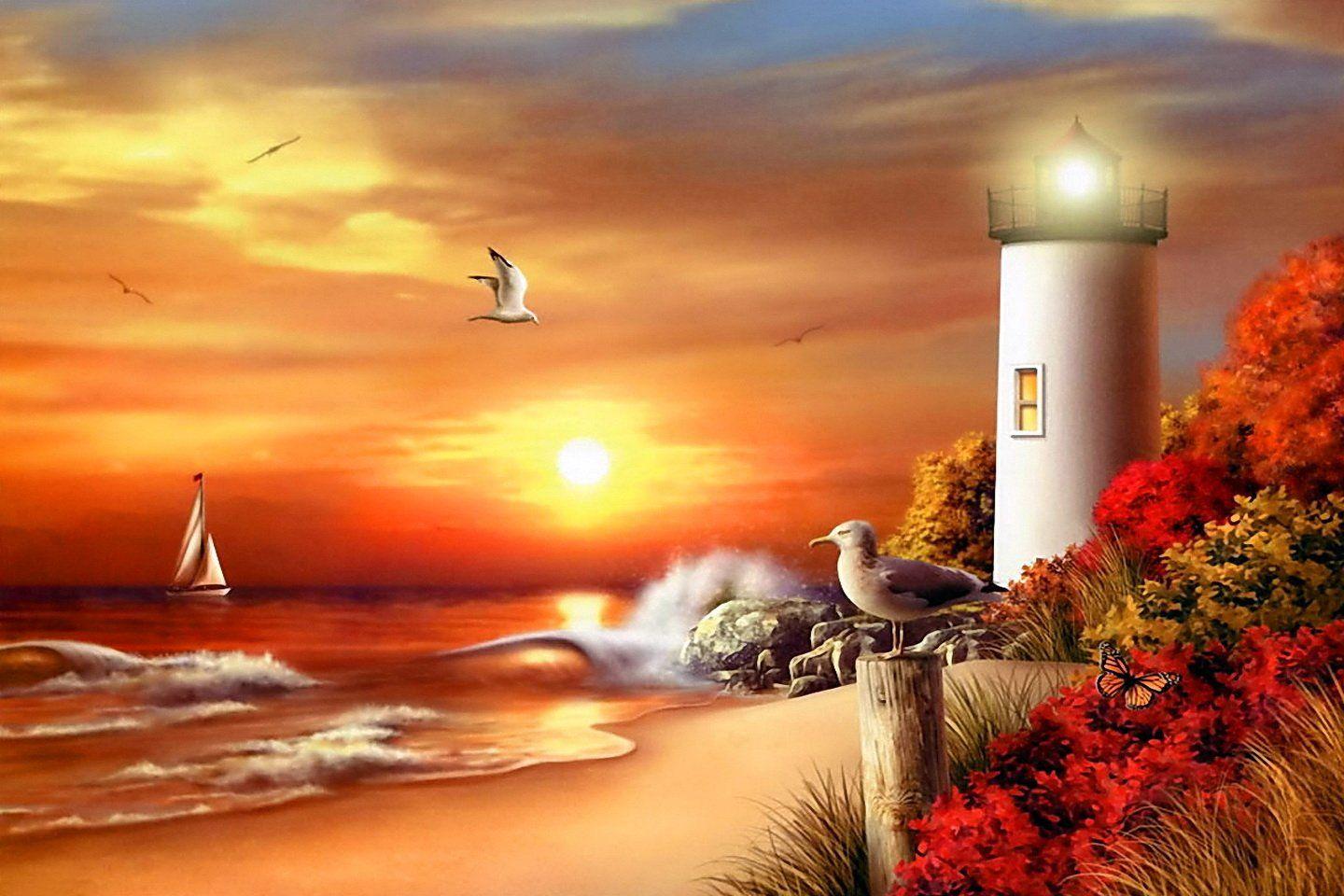 Lighthouse HD Wallpaper and Background Image