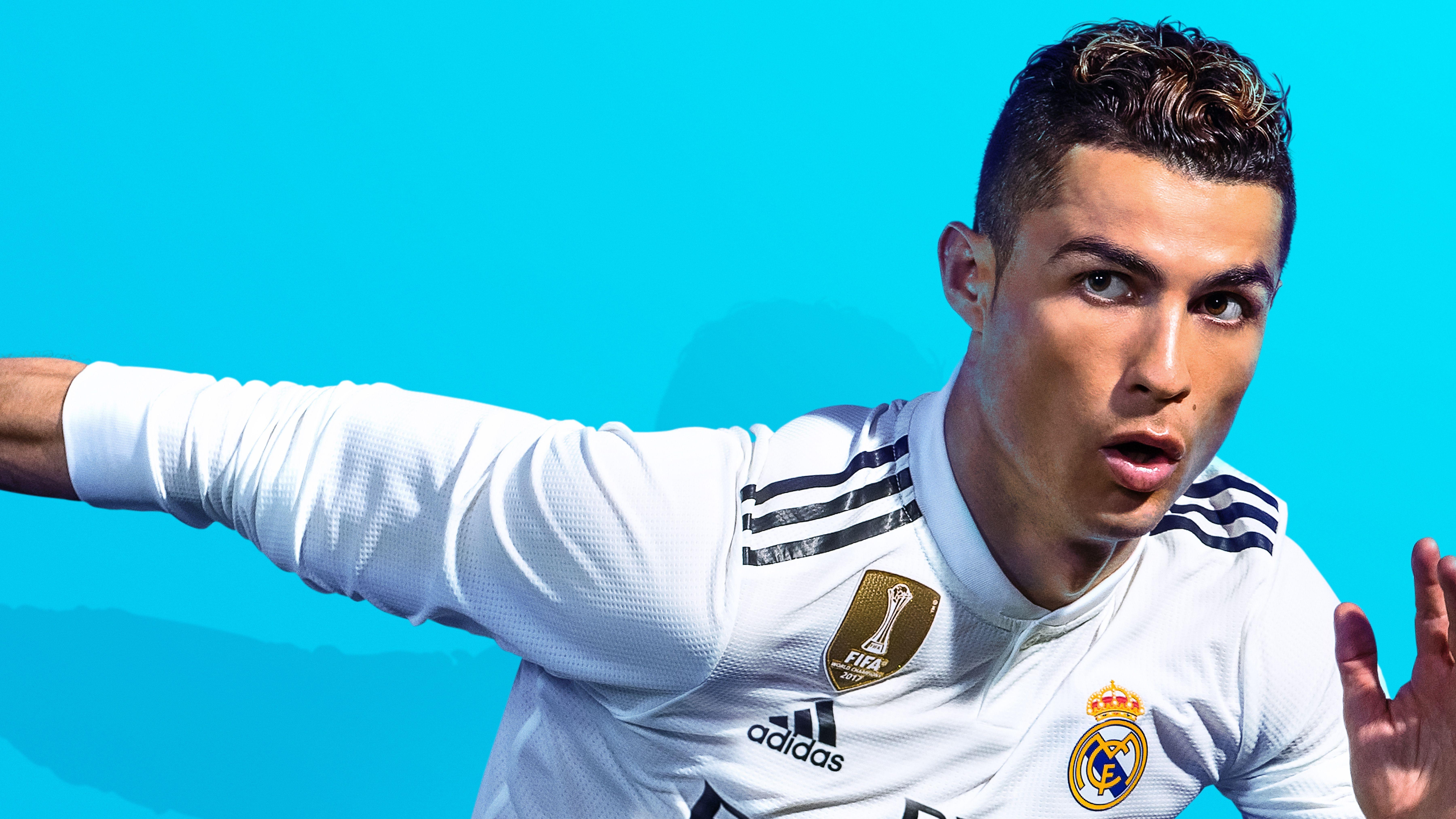 Cristiano Ronaldo FIFA 19 8k, HD Games, 4k Wallpaper, Image
