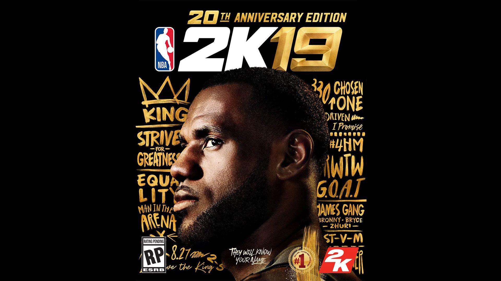 LeBron James Is NBA 2K19's Cover Star