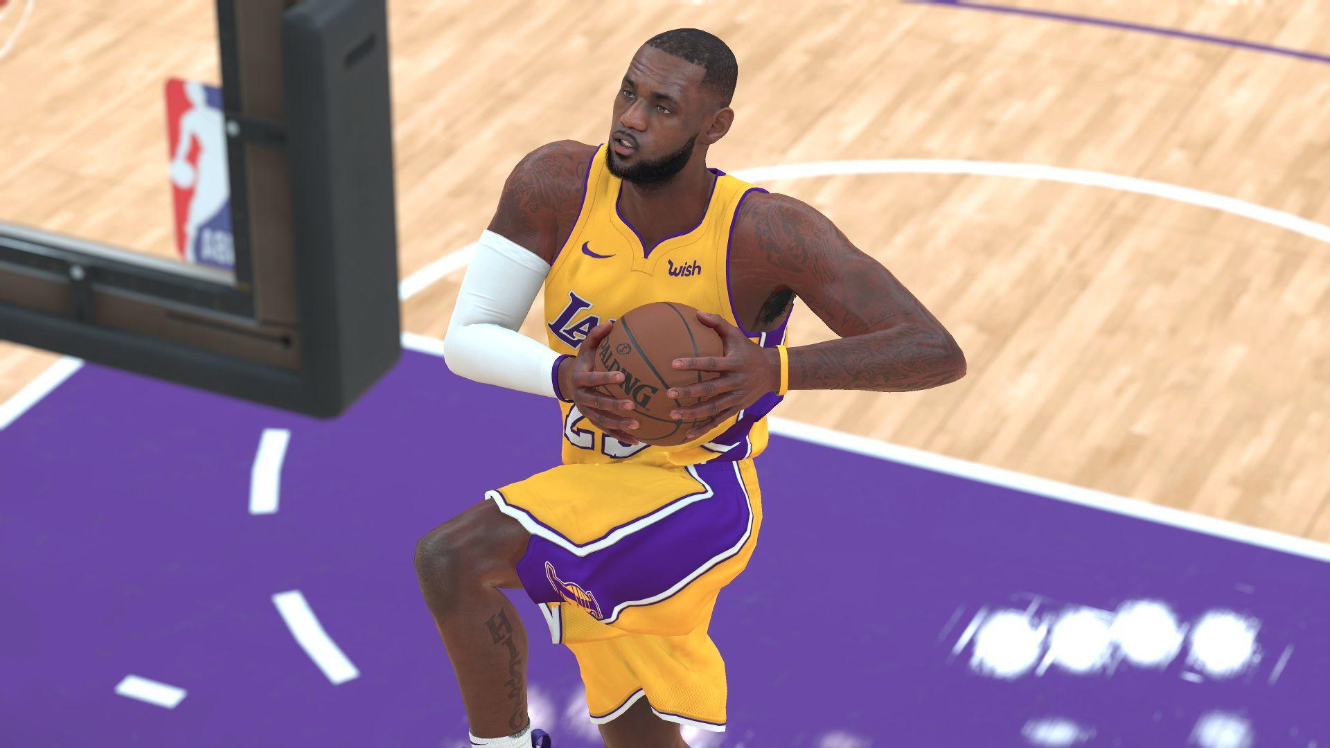 NBA 2K18' shows LeBron James only turns Lakers into fringe playoff