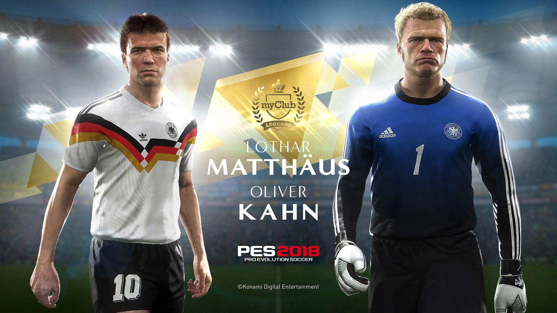 Beloved German midfielder and goalkeeper to appear in PES as Legends