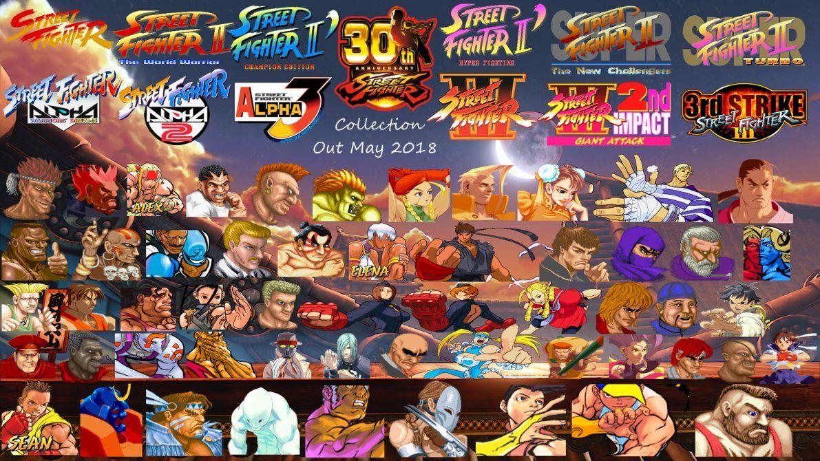 Street Fighter 30th Anniversary Collection Wallpap