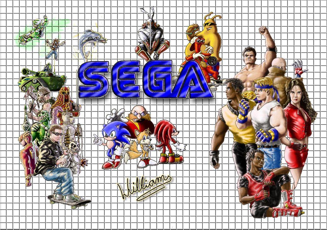 sega character wallpaper