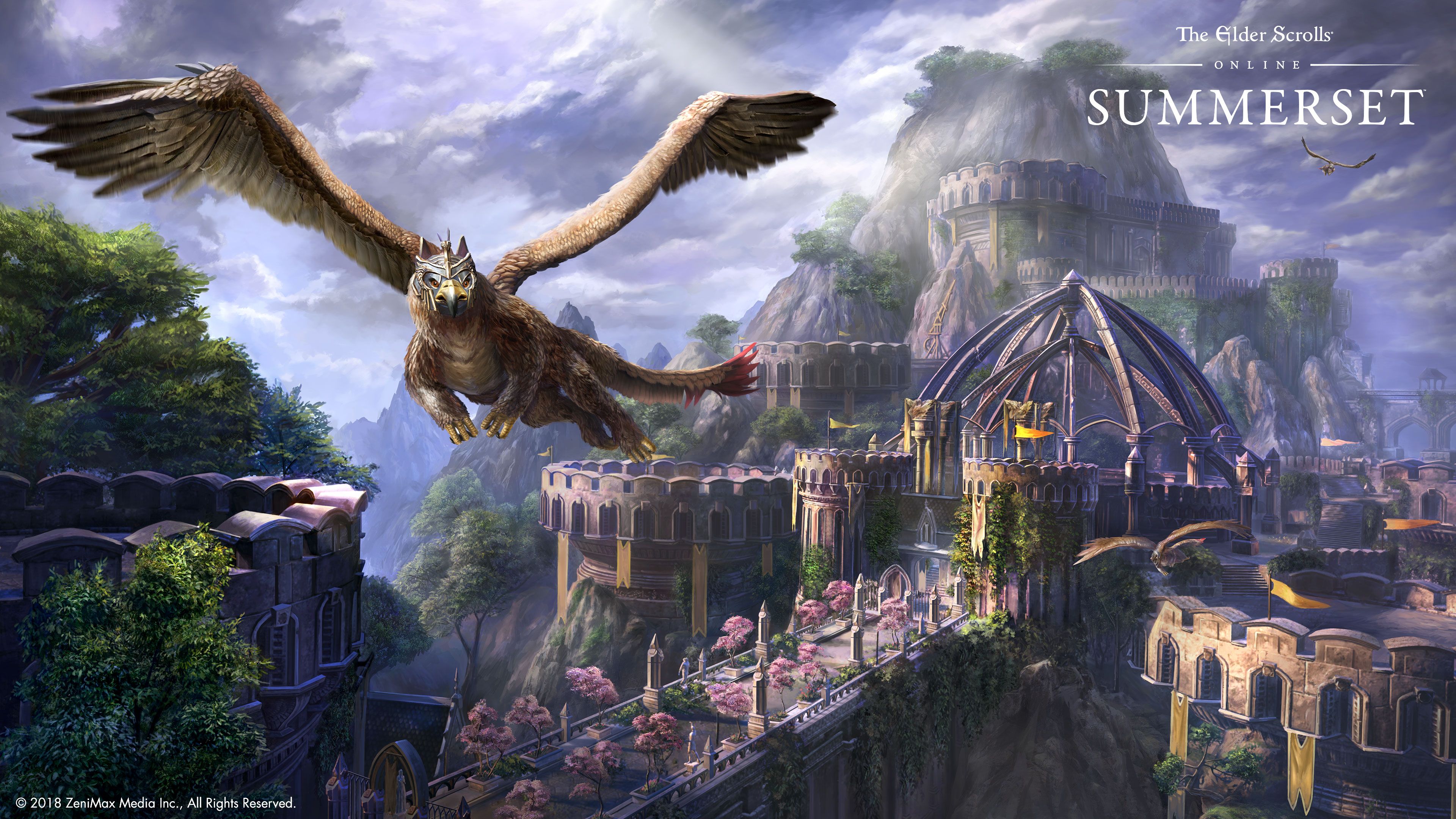 Bring Summerset Home With These New Wallpaper Elder Scrolls