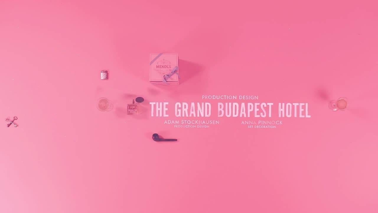 Production Design Nomination Title Sequence- Grand Budapest Hotel