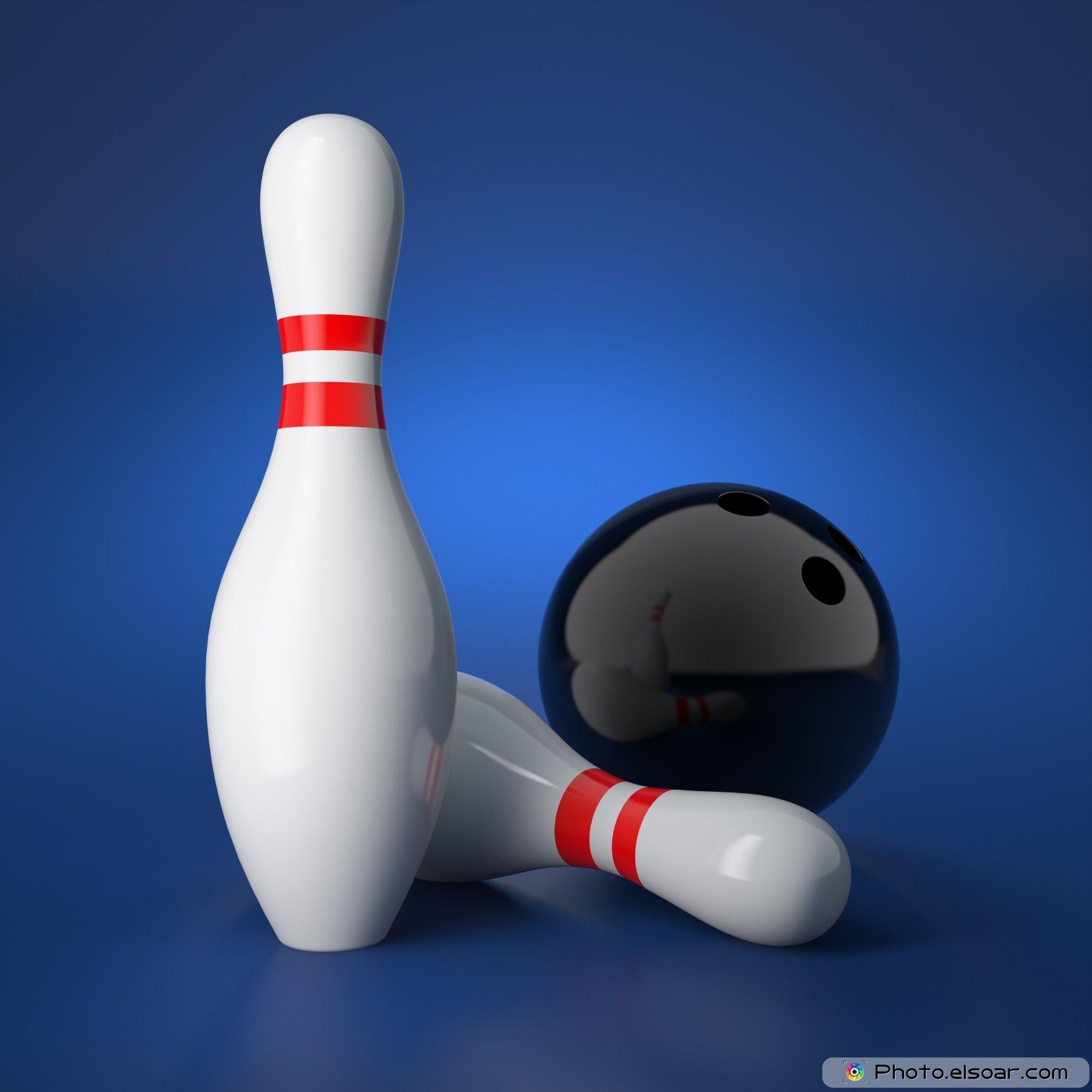 Most Amazing Bowling. HD Photo with 3D Image