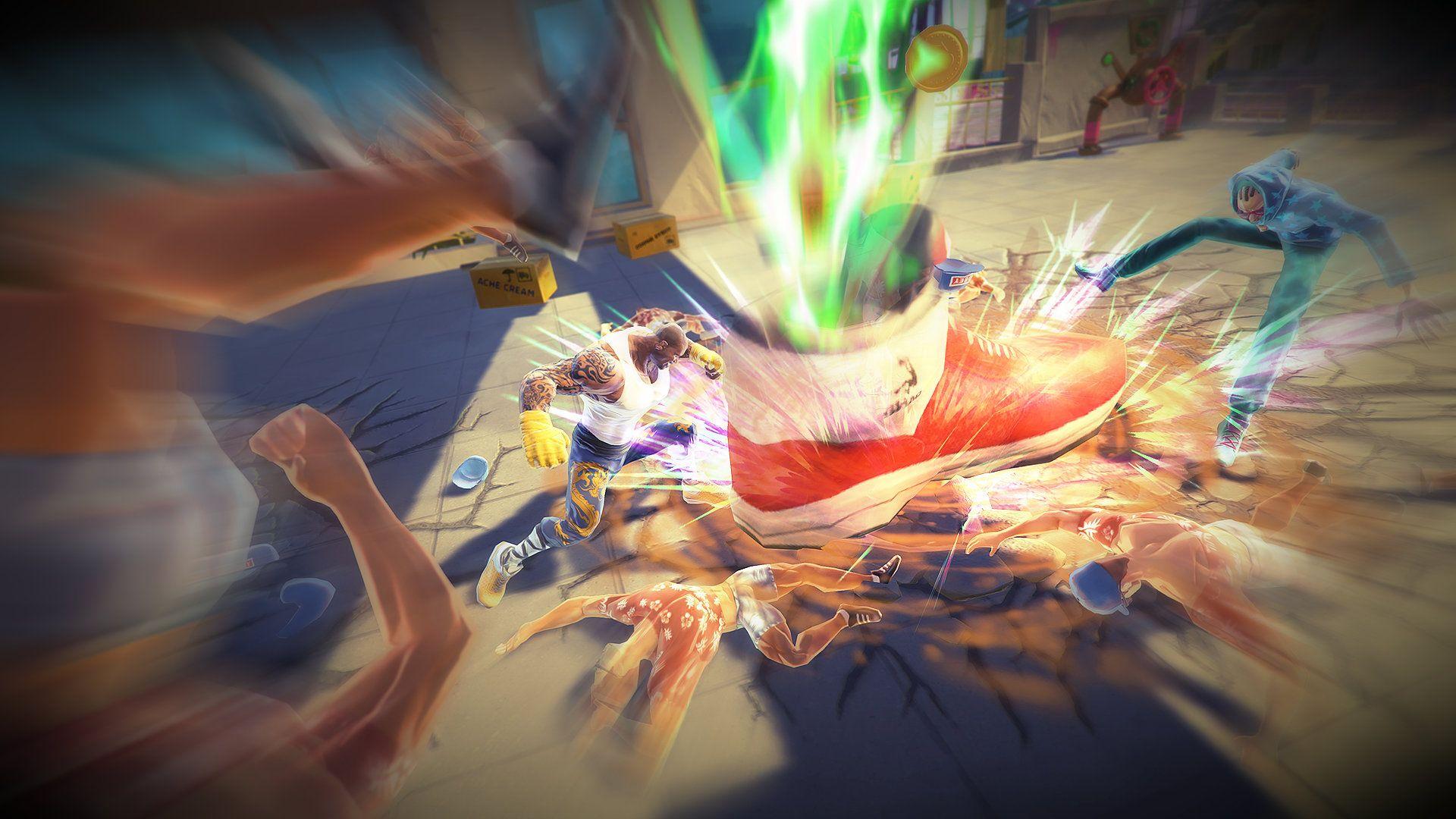 Shaq Fu: A Legend Reborn promotional art