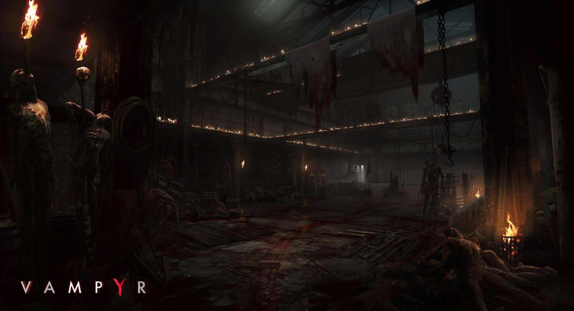 VAMPYR Concept Art By Gary Jamroz Palma