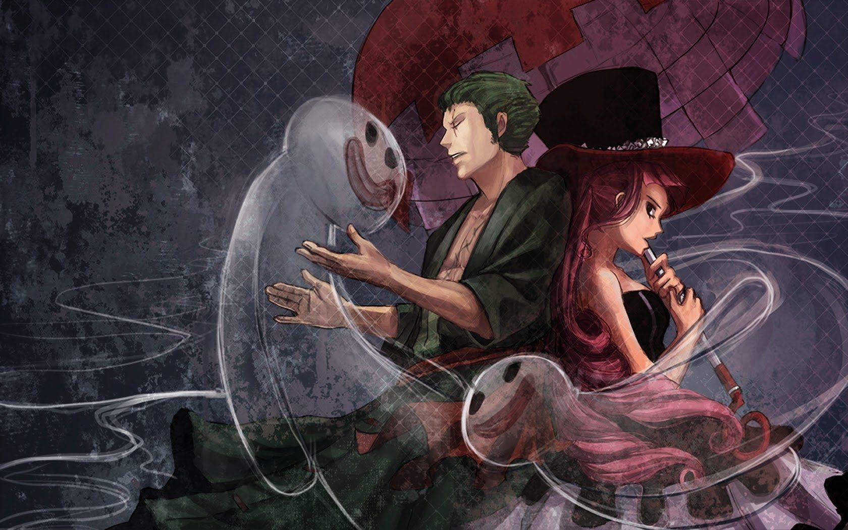 Roronoa Zoro and Perona Wallpapers and Backgrounds Image.