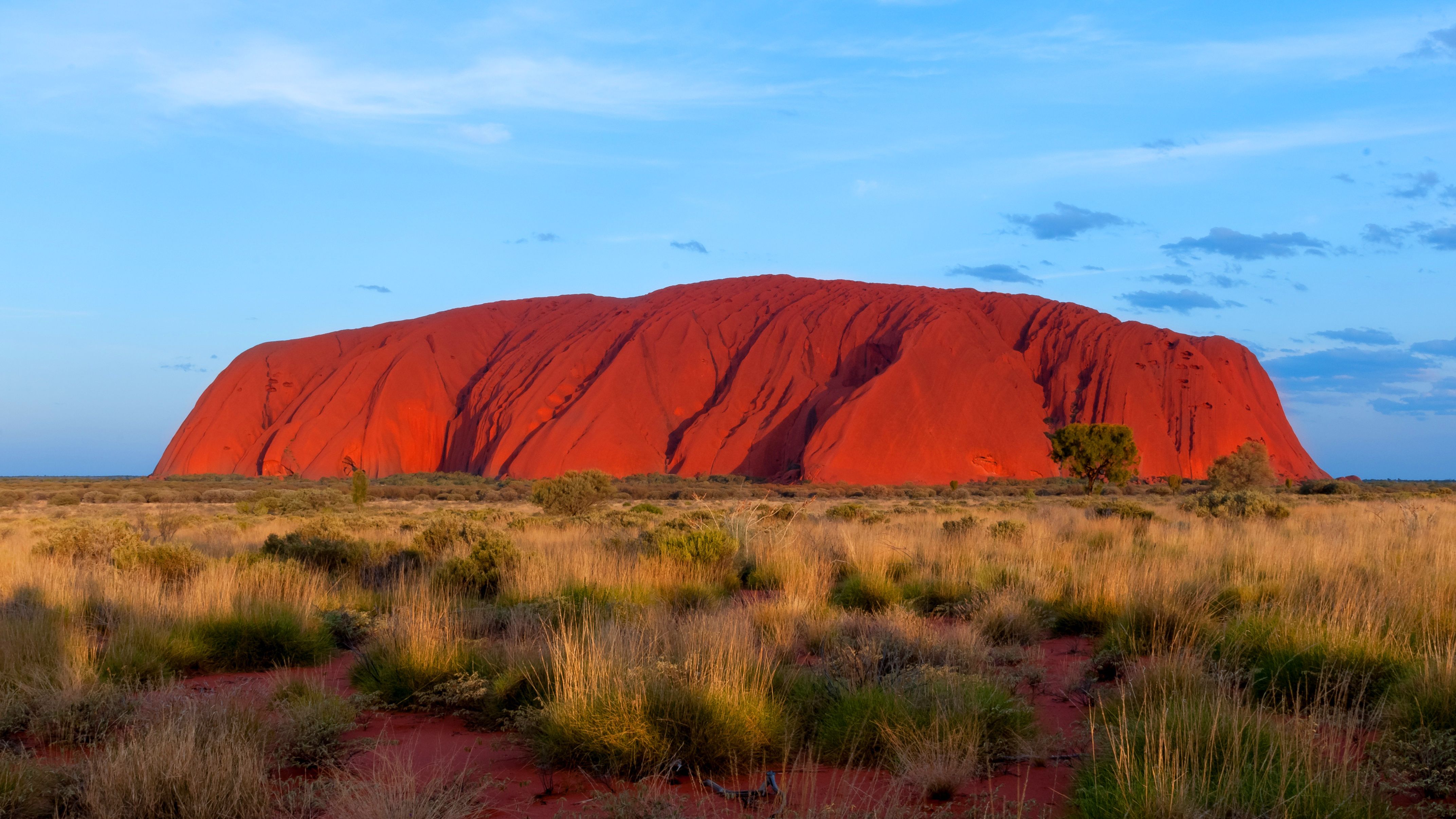 Uluru Also Known As Ayers Rock Great Red Sandstone Kata Tjuta