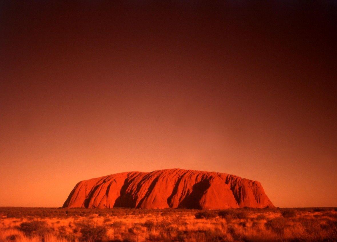 Uluru Tag wallpaper: Ayres Rock Australia Desert Mountain Formation