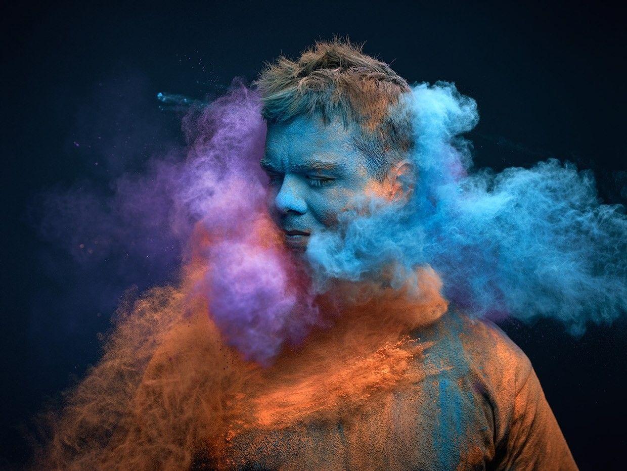People 1240x932 dust smoke colorful men. #ilovephotografies