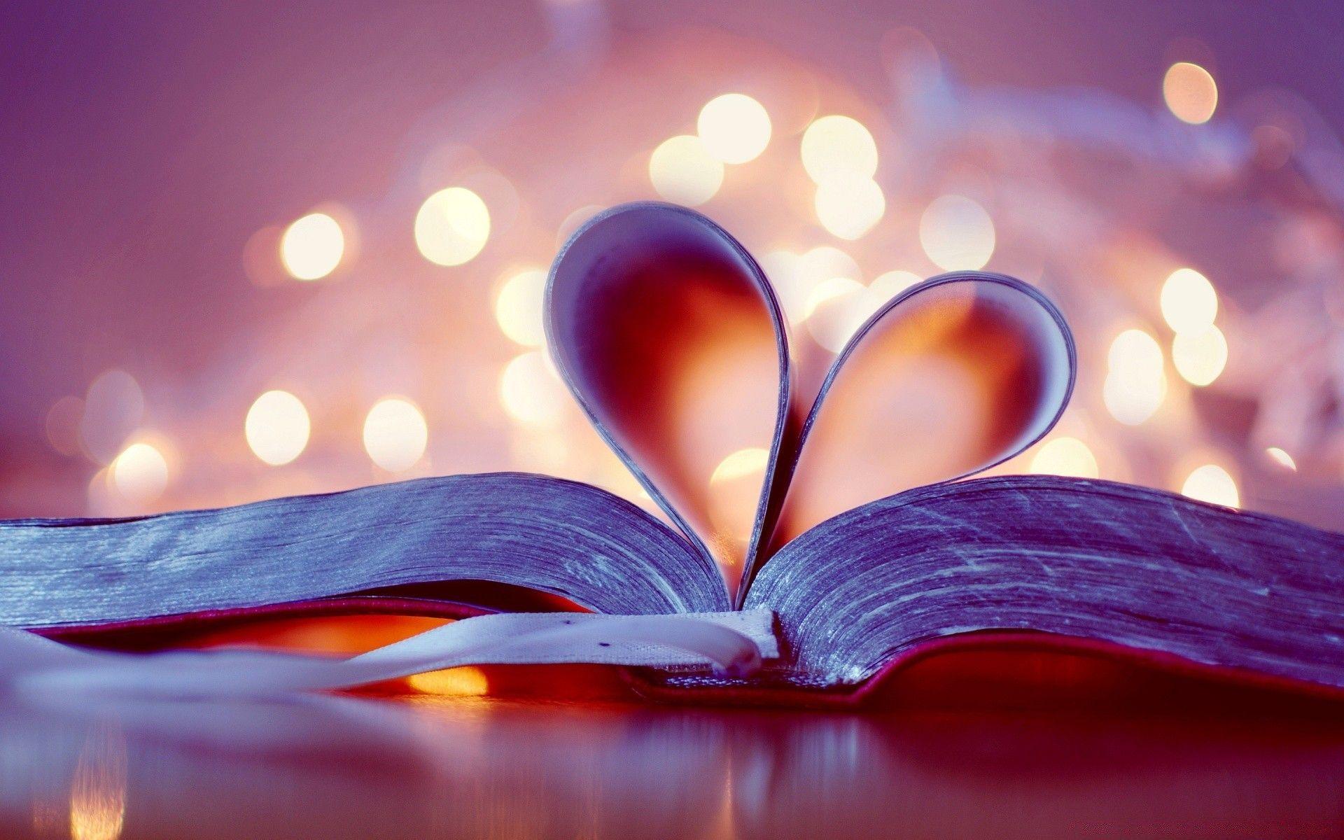 Heart Book. iPhone wallpaper for free