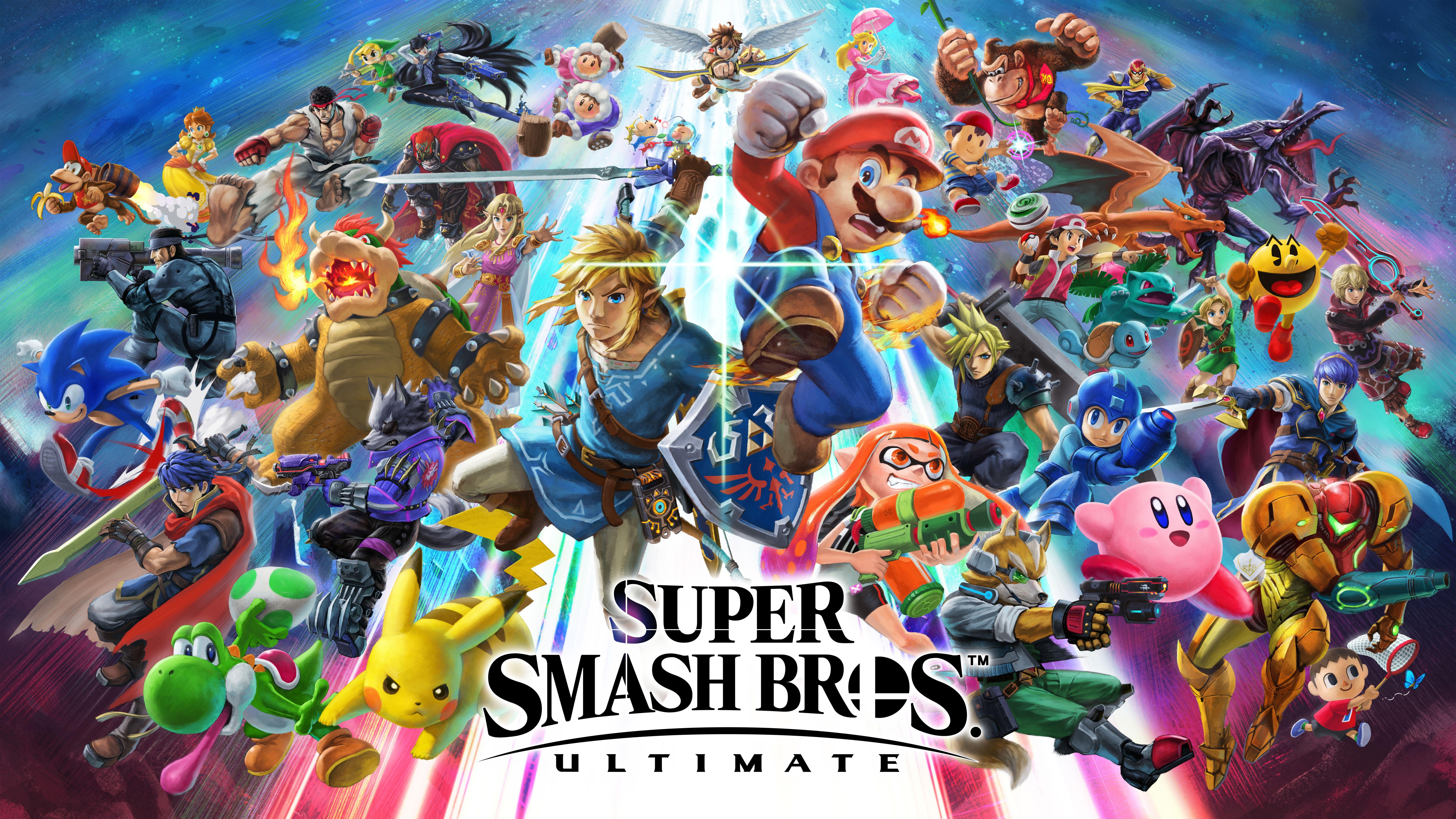 Super Smash Bros Ultimate 8k 8k HD 4k Wallpaper, Image