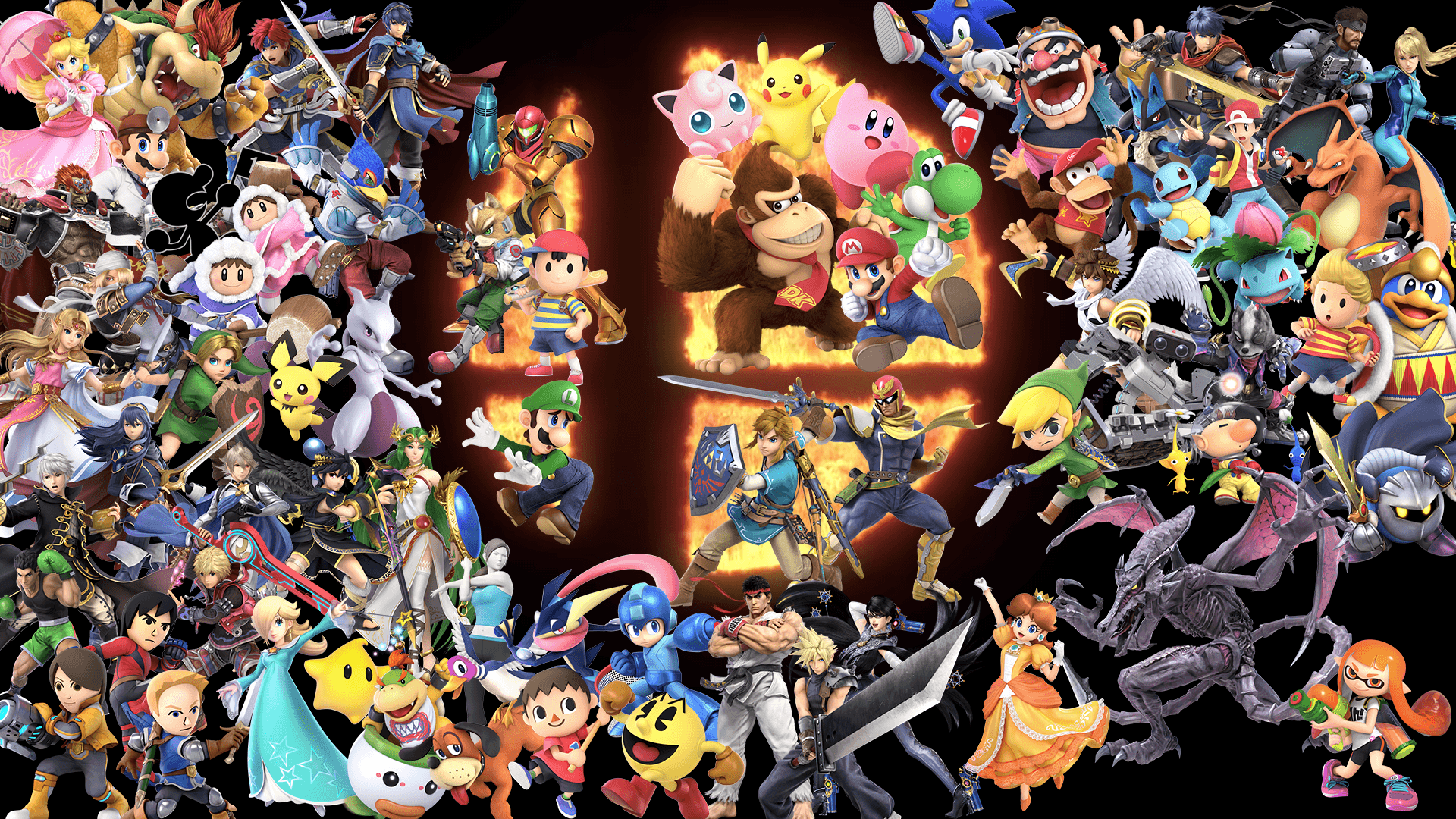 Super Smash Bros Ultimate Wallpapers Wallpaper Cave