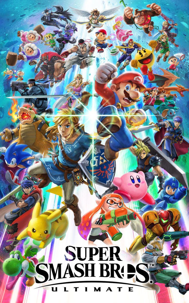 super smash bros ultimate wallpaper