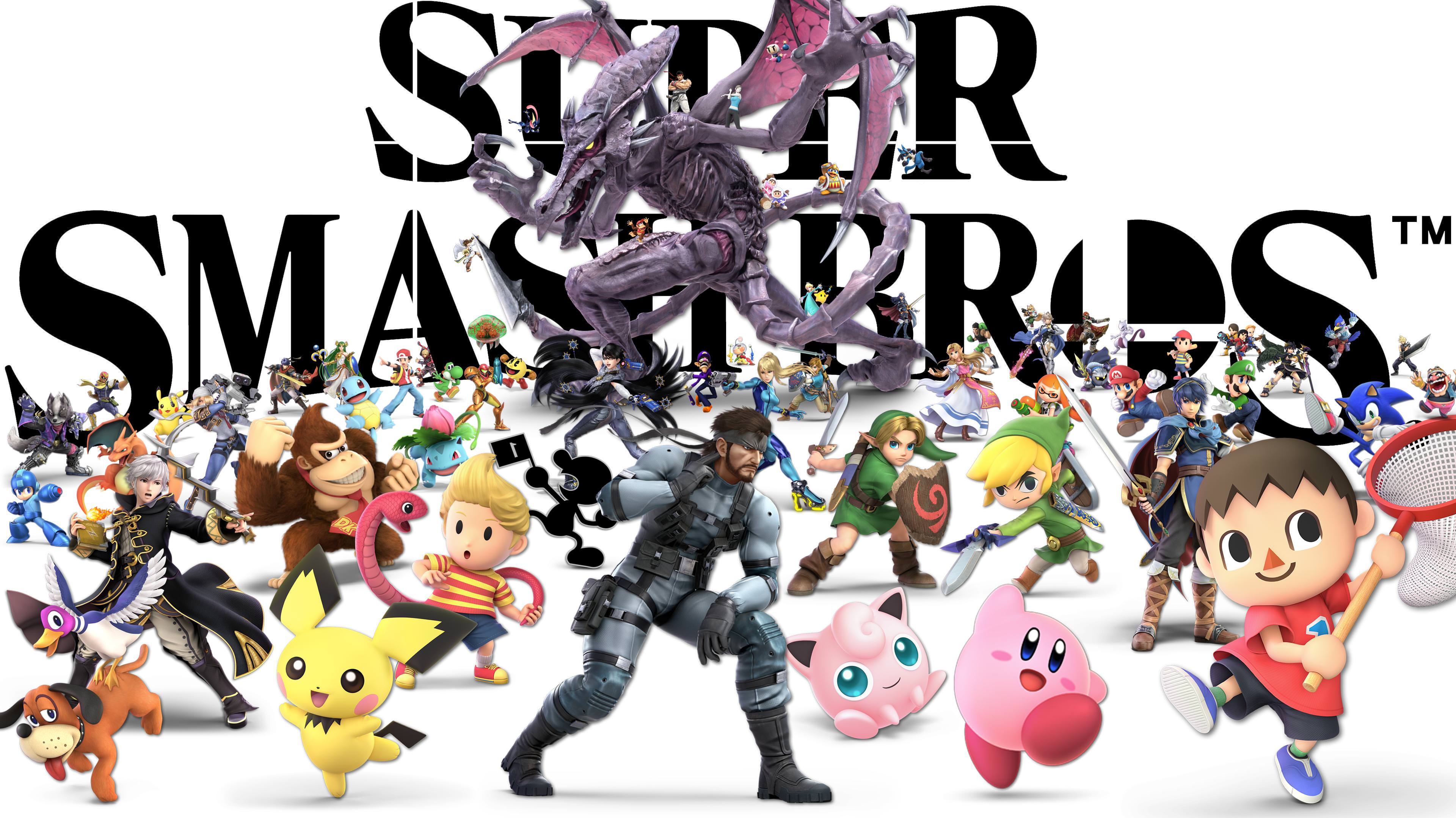 I made a Super Smash Bros. Ultimate Wallpapers featuring all of the