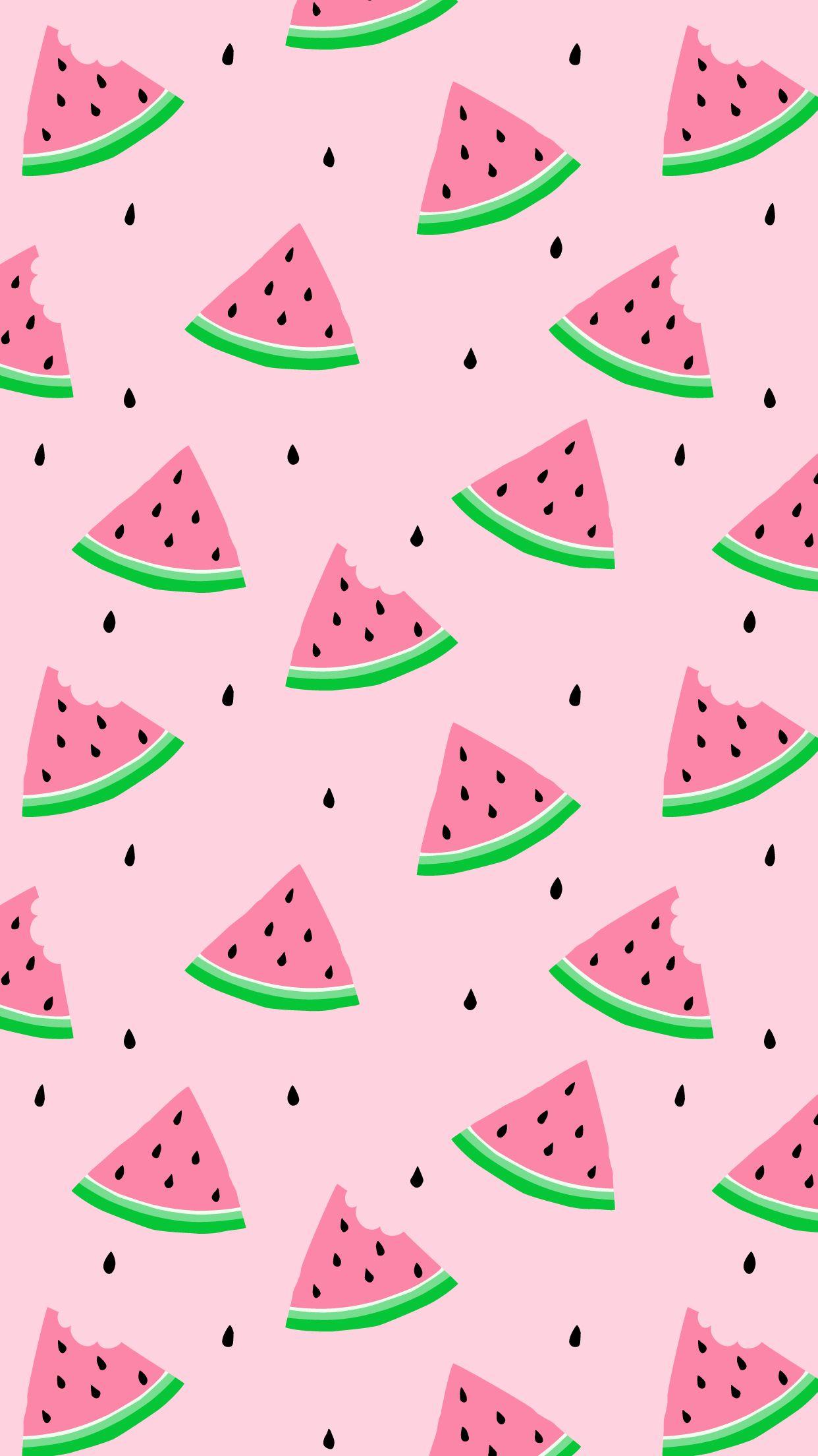 Wallpaper vol.24. Watermelon wallpaper, iPhone wallpaper, Fruit wallpaper