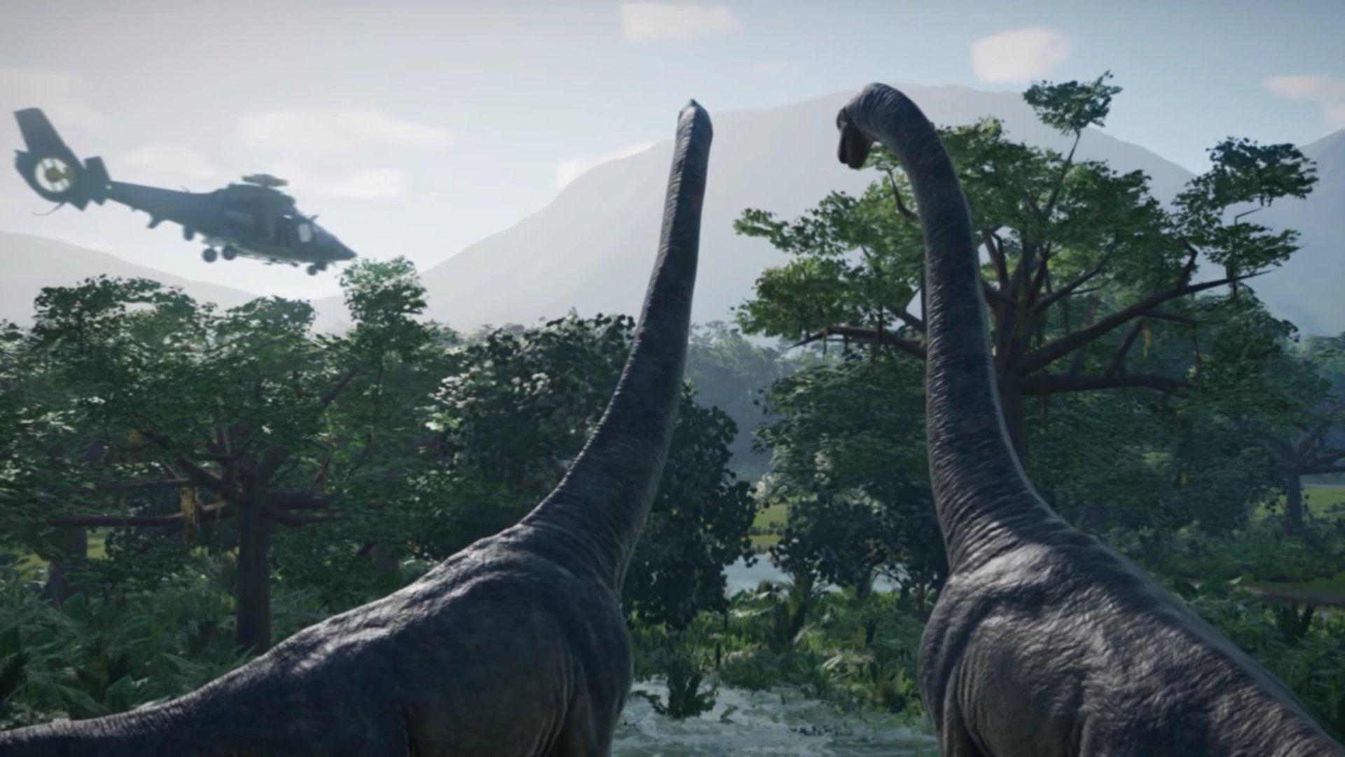Jurassic World Evolution Showcases First In Game Footage