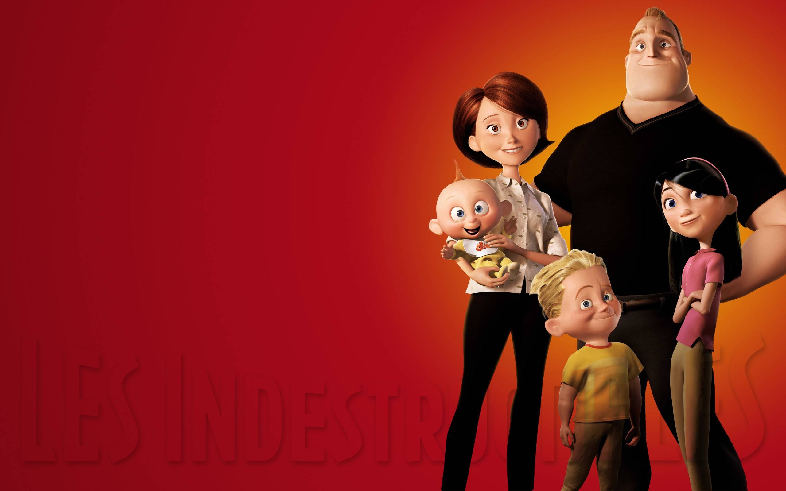 The Incredibles Cartoon Image Wallpaper for iPod