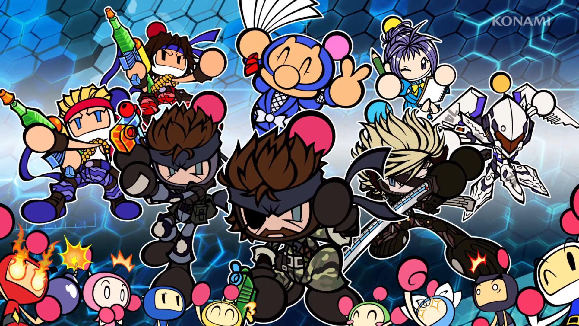Solid Snake and Xavier Woods Join The Battle in Super Bomberman R