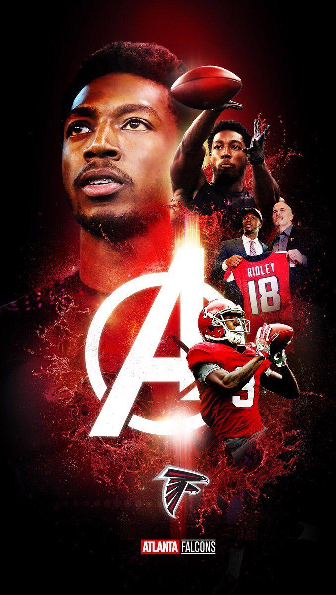 Atlanta Falcons Avengers + Calvin Ridley =