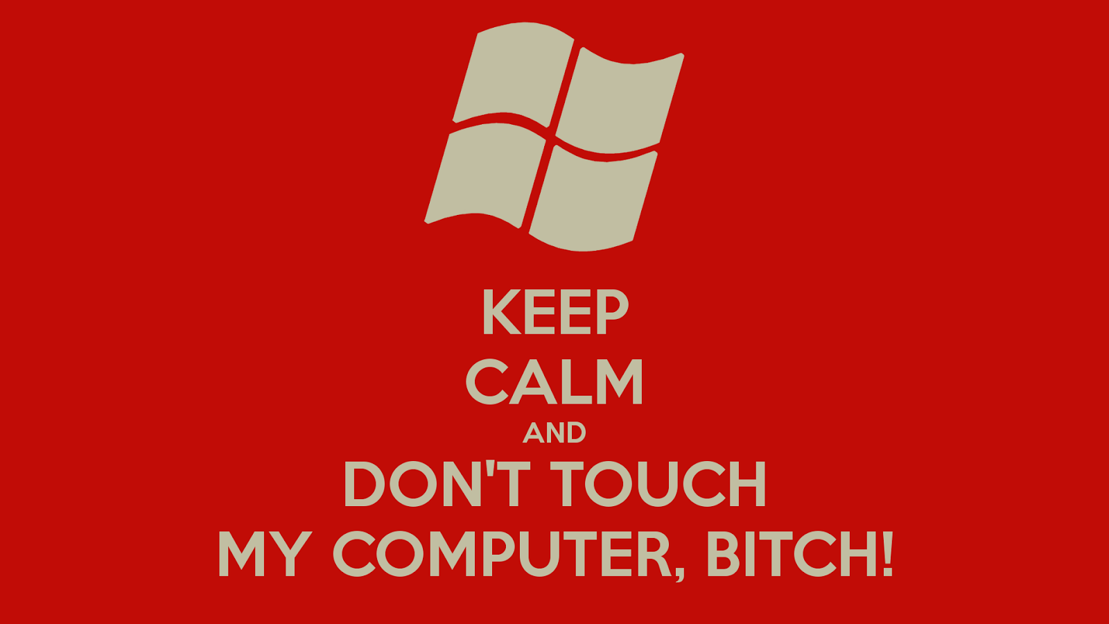 Dont Touch My Computer Wallpapers Wallpaper Cave