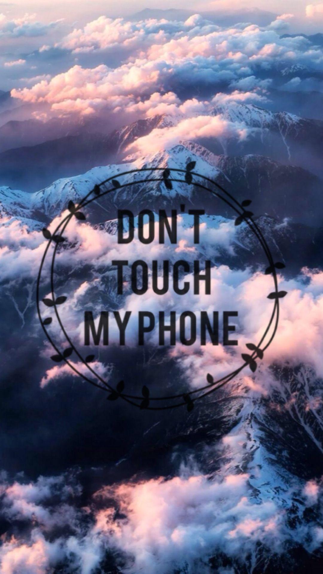 Don't Touch My Phone Girl HD Wallpapers - Wallpaper Cave