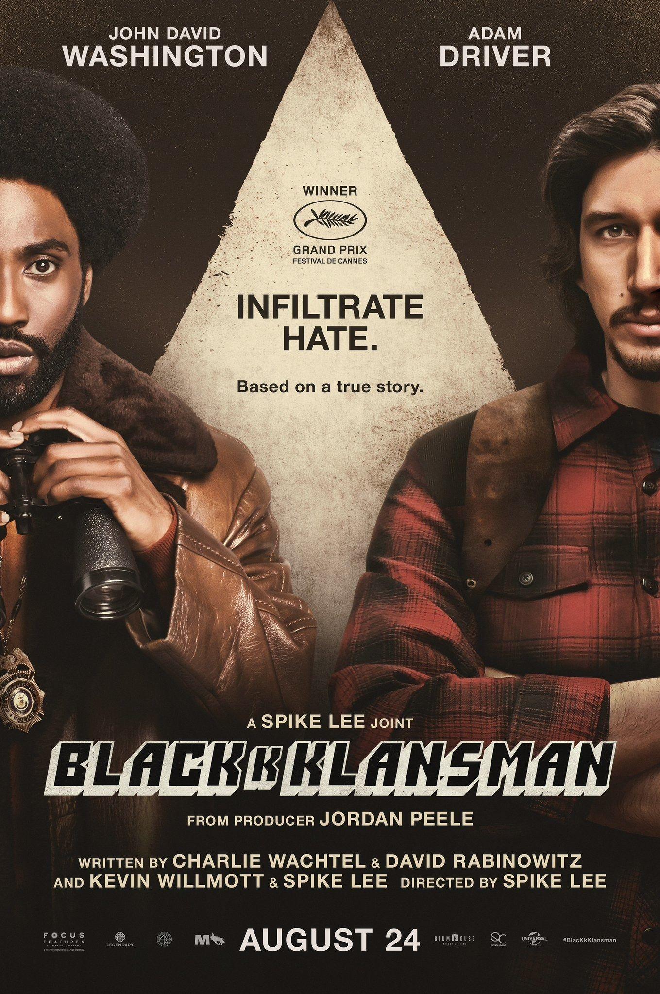 BlacKkKlansman 2018 Movie Posters