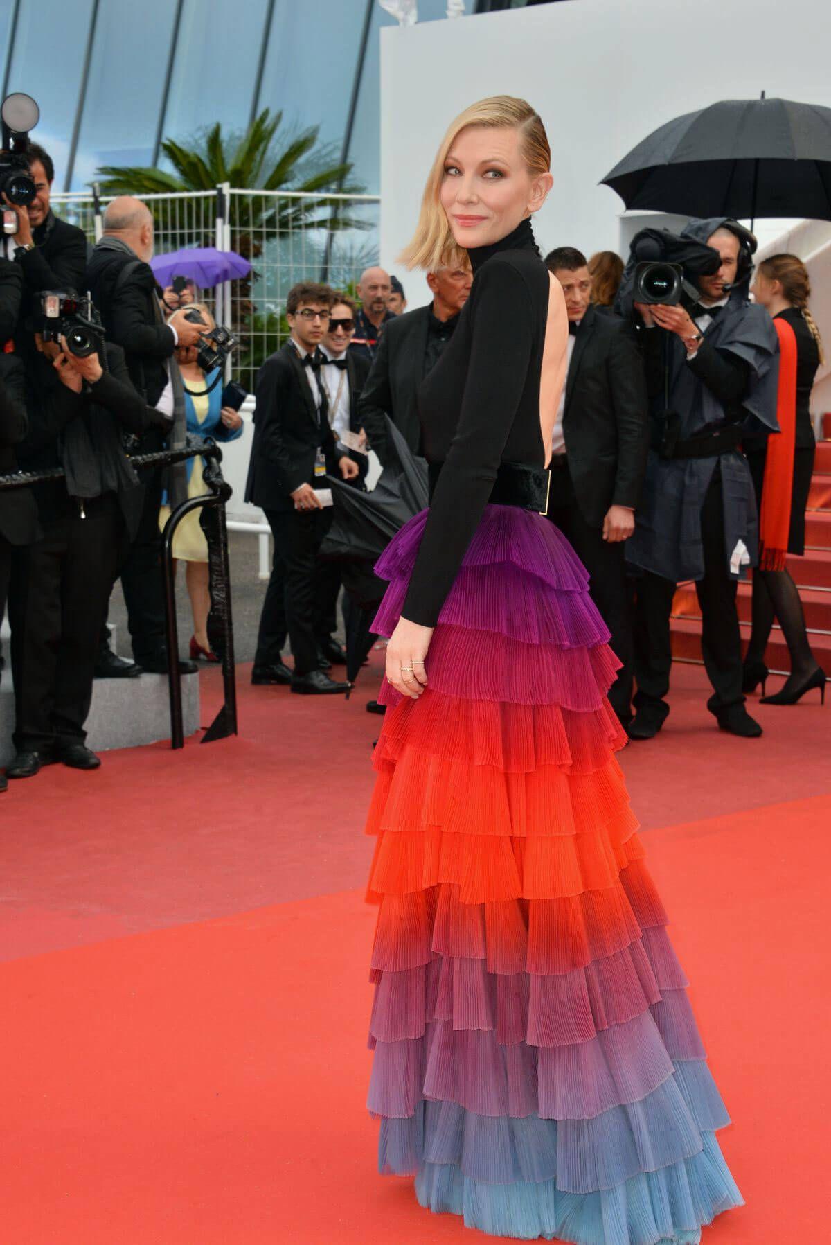 Cate Blanchett Stills at Blackkklansman Premiere at Cannes Film