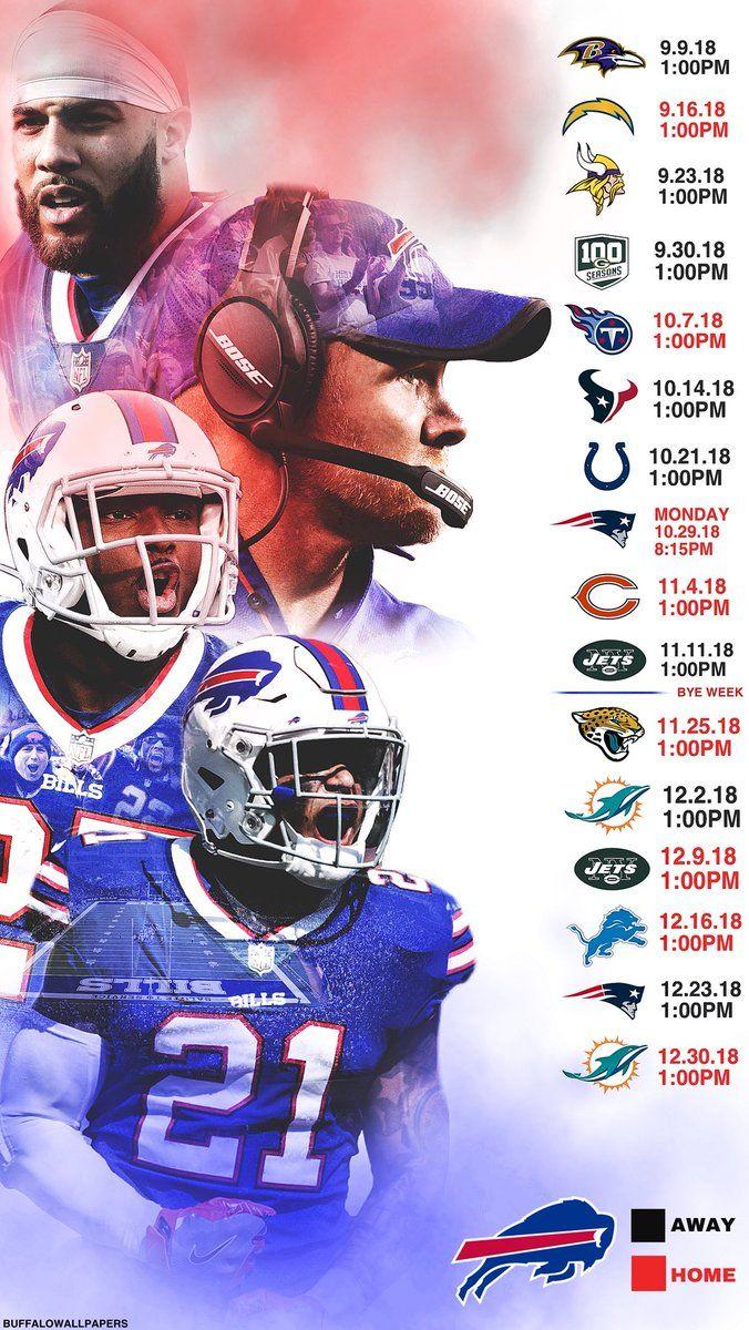 Buffalo Wallpaper Bills 2018 Game Schedule