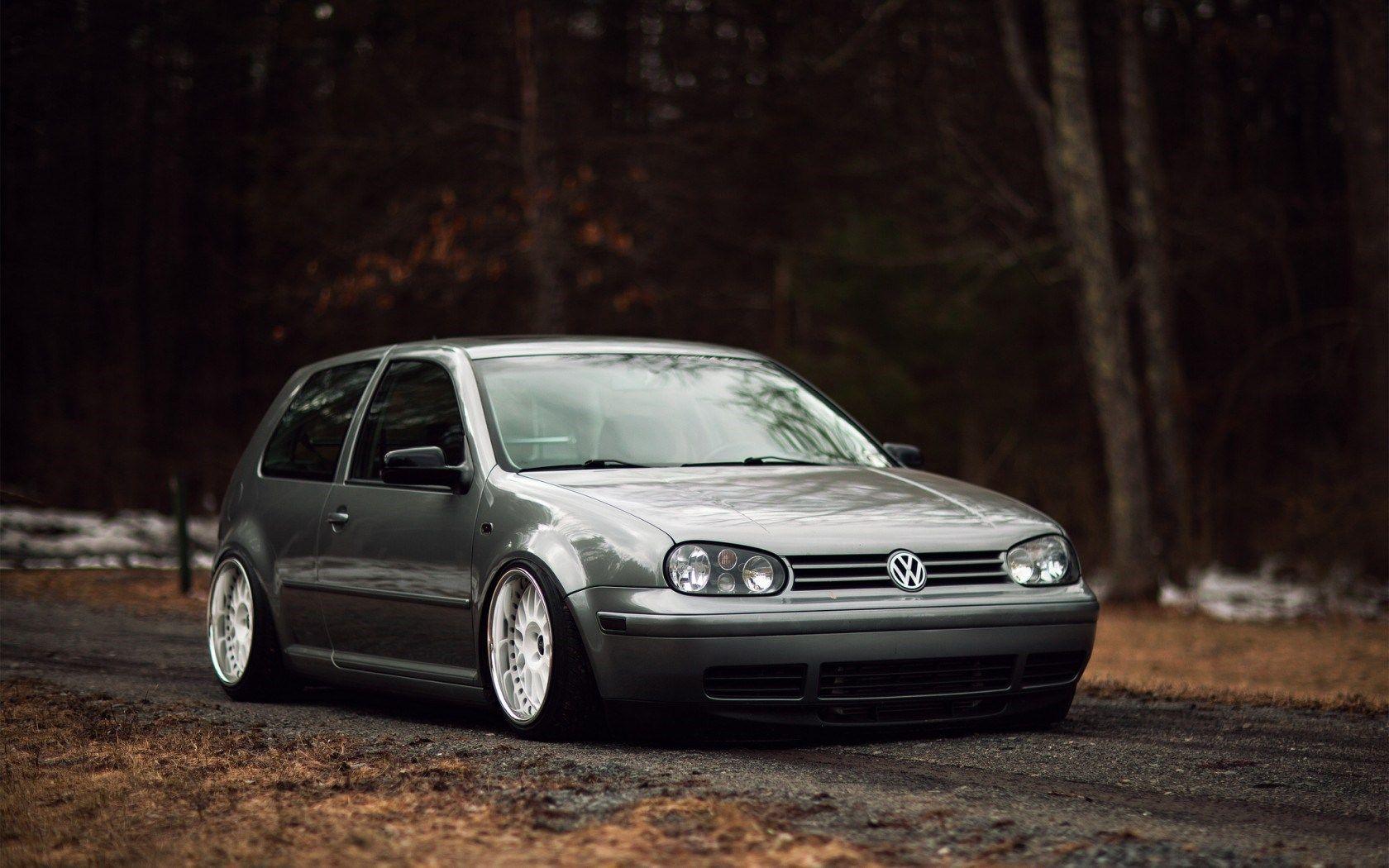 Volkswagen Golf Gray Car