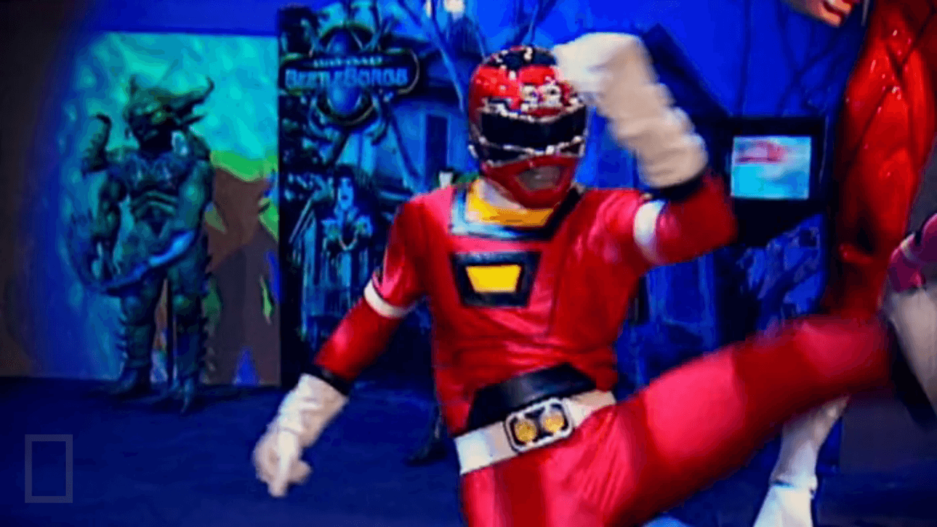 Power Rangers on National Geographic Documentary