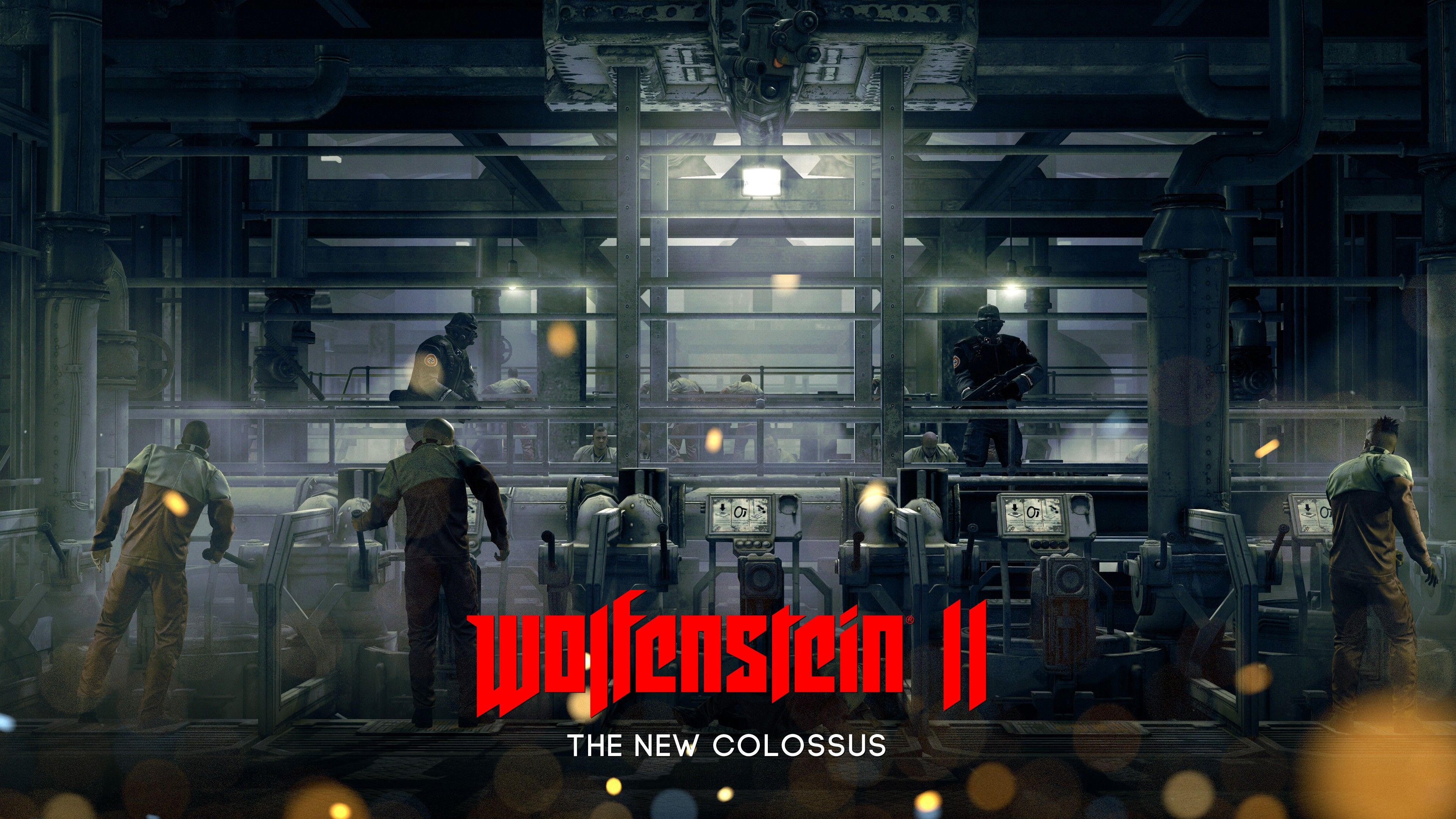 Wallpaper Wolfenstein 2: The New Colossus, E3 4K, Games