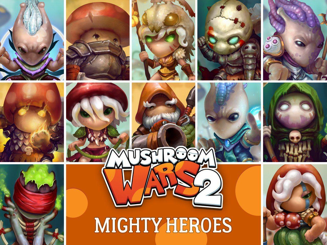 mushroom wars wallpaper
