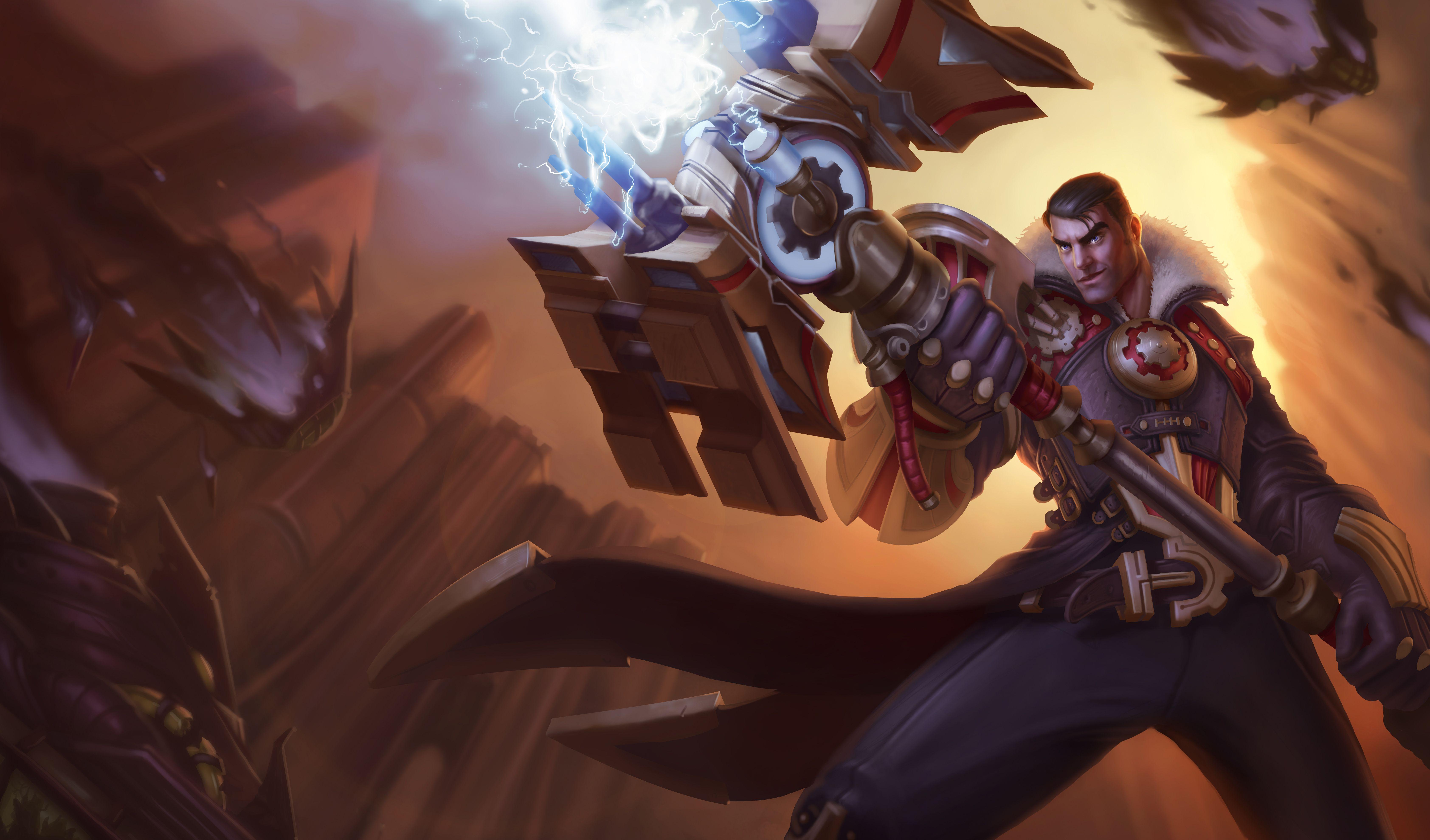 Jayce Wallpaper. HD Wallpaper & Artworks for League of Legends