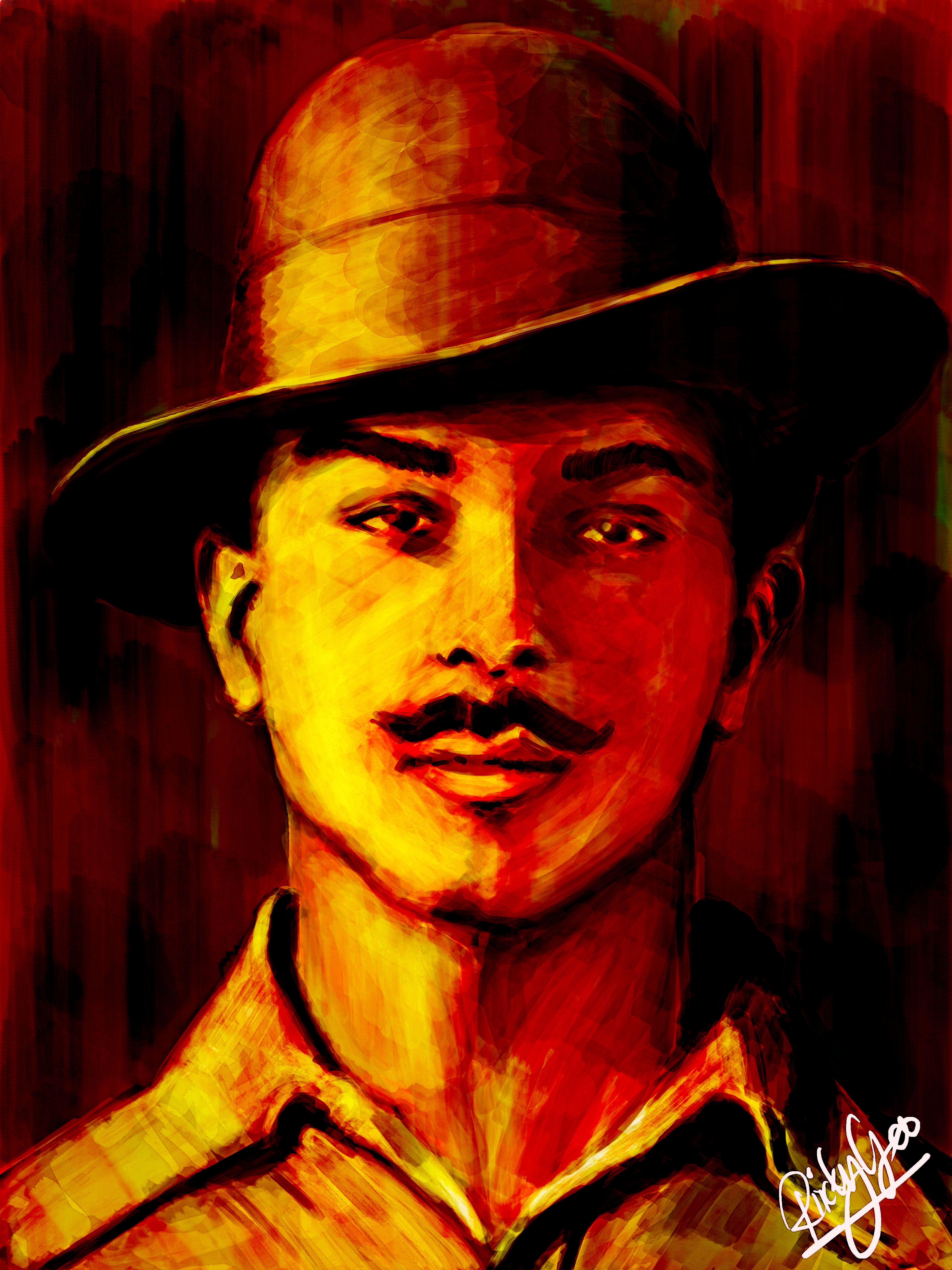 Bhagat Singh Indian Freedom Fighter. Bhagat singh wallpaper