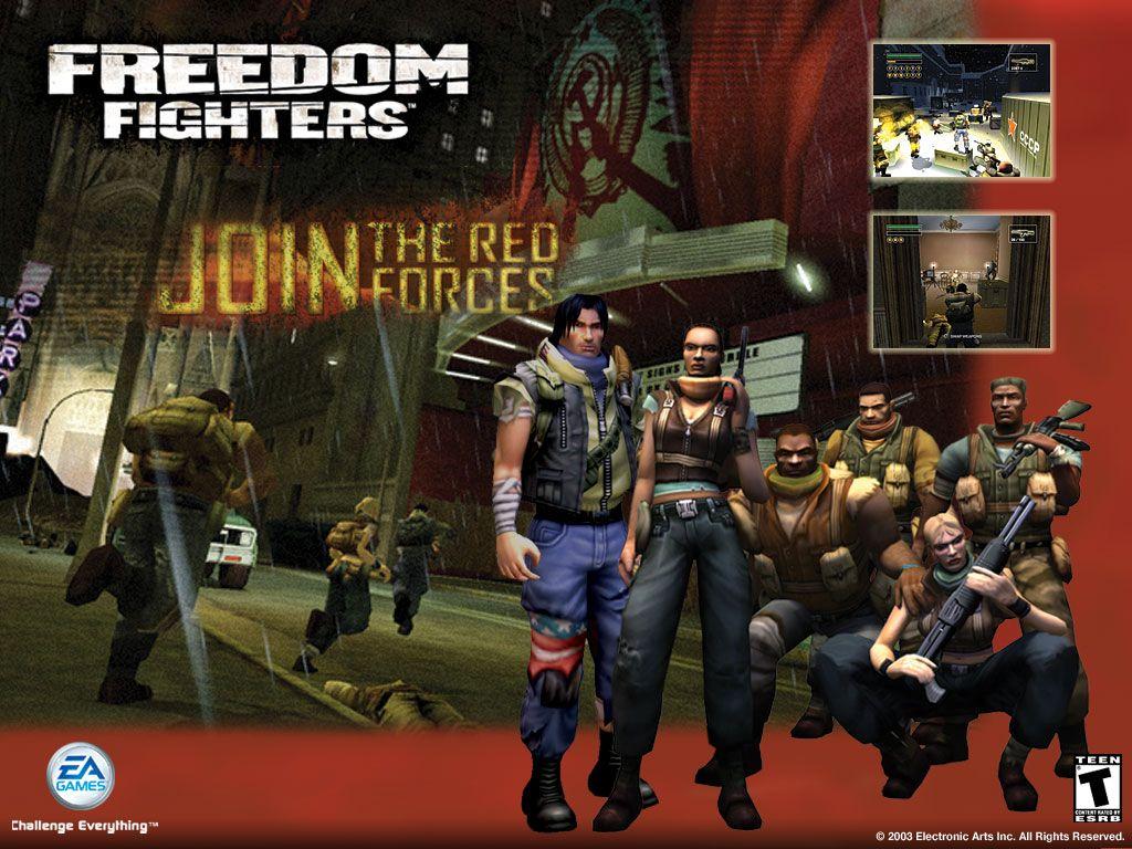 Freedom Fighters (2003) promotional art