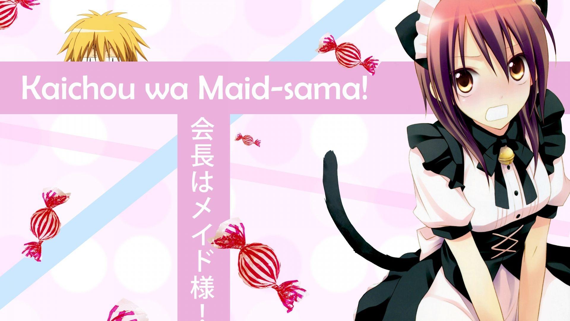 Download Wallpaper 1920x1080 Kaichou Wa Maid Sama, Misaki Ayuzawa