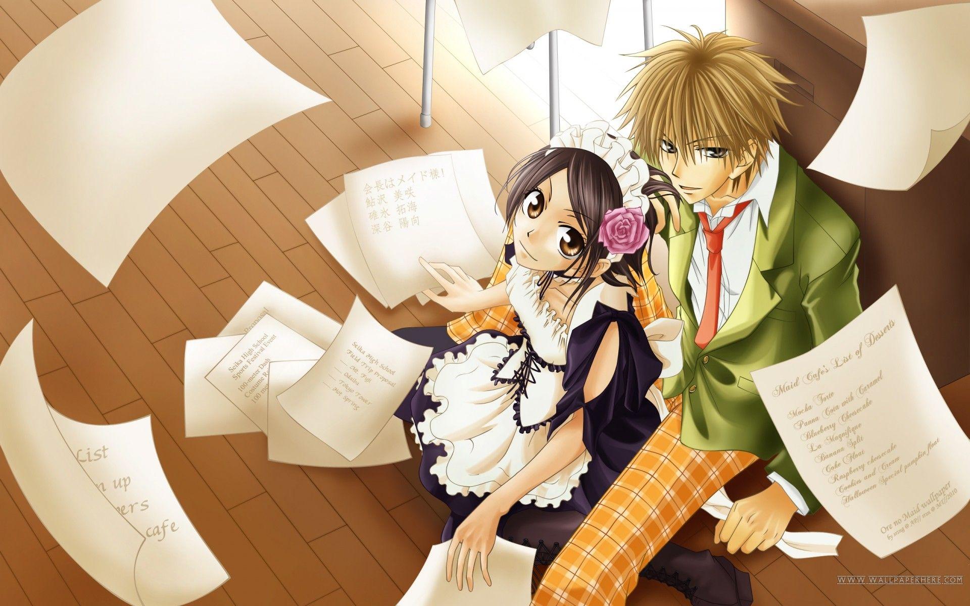 Wallpaper Anime, Maid Outfit, Kaichou Wa Maid Sama!, Ayuzawa Misaki