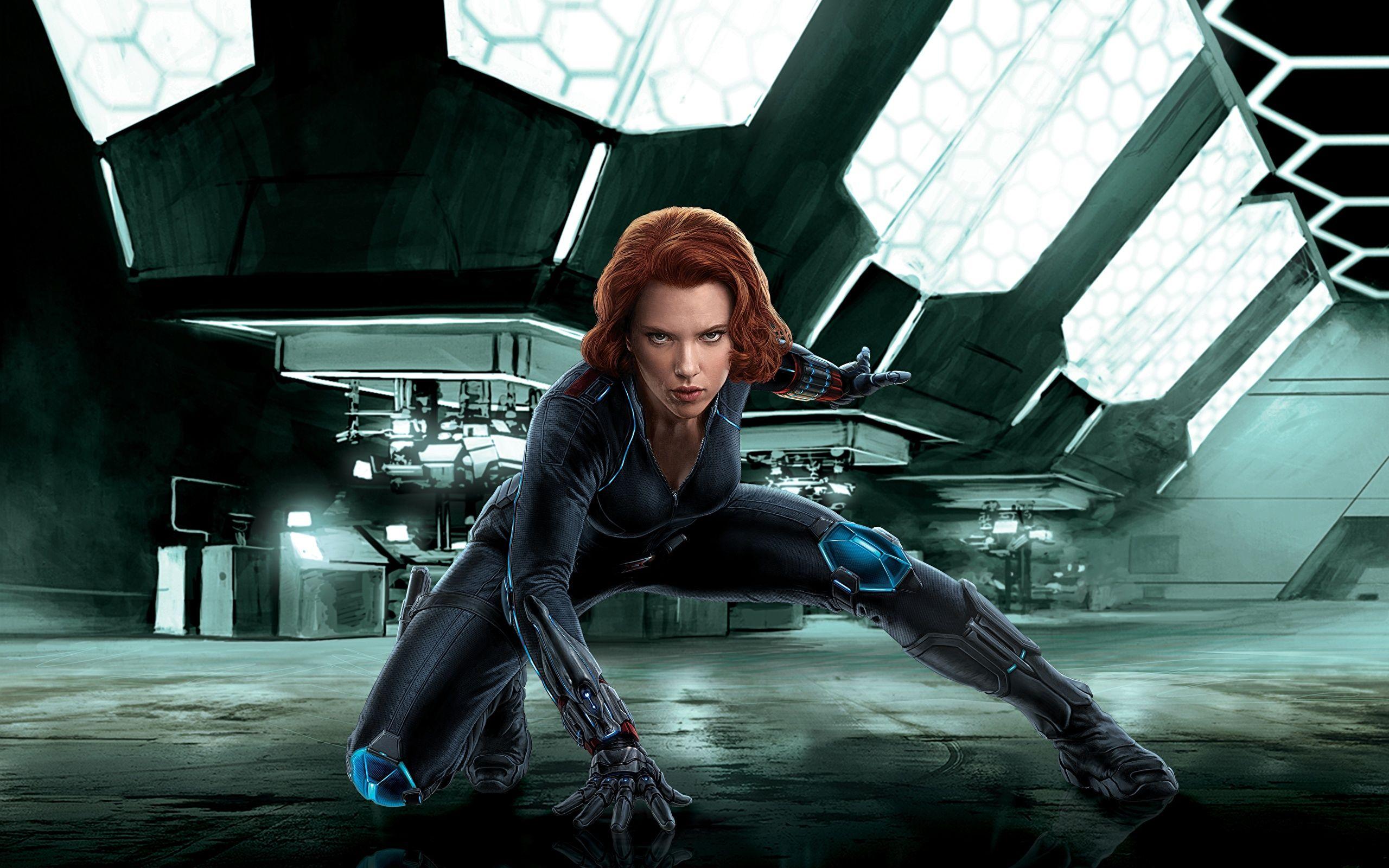 Wallpaper Avengers: Age of Ultron Scarlett Johansson 2560x1600
